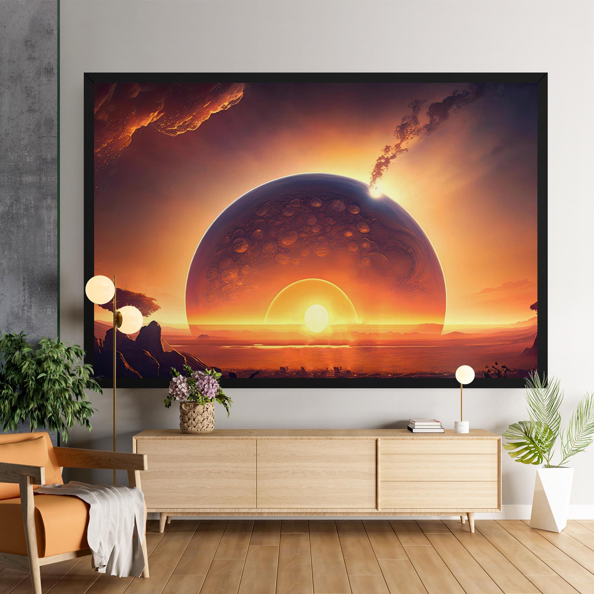 Tablou Canvas Abstract Fantasy Science mockup 9