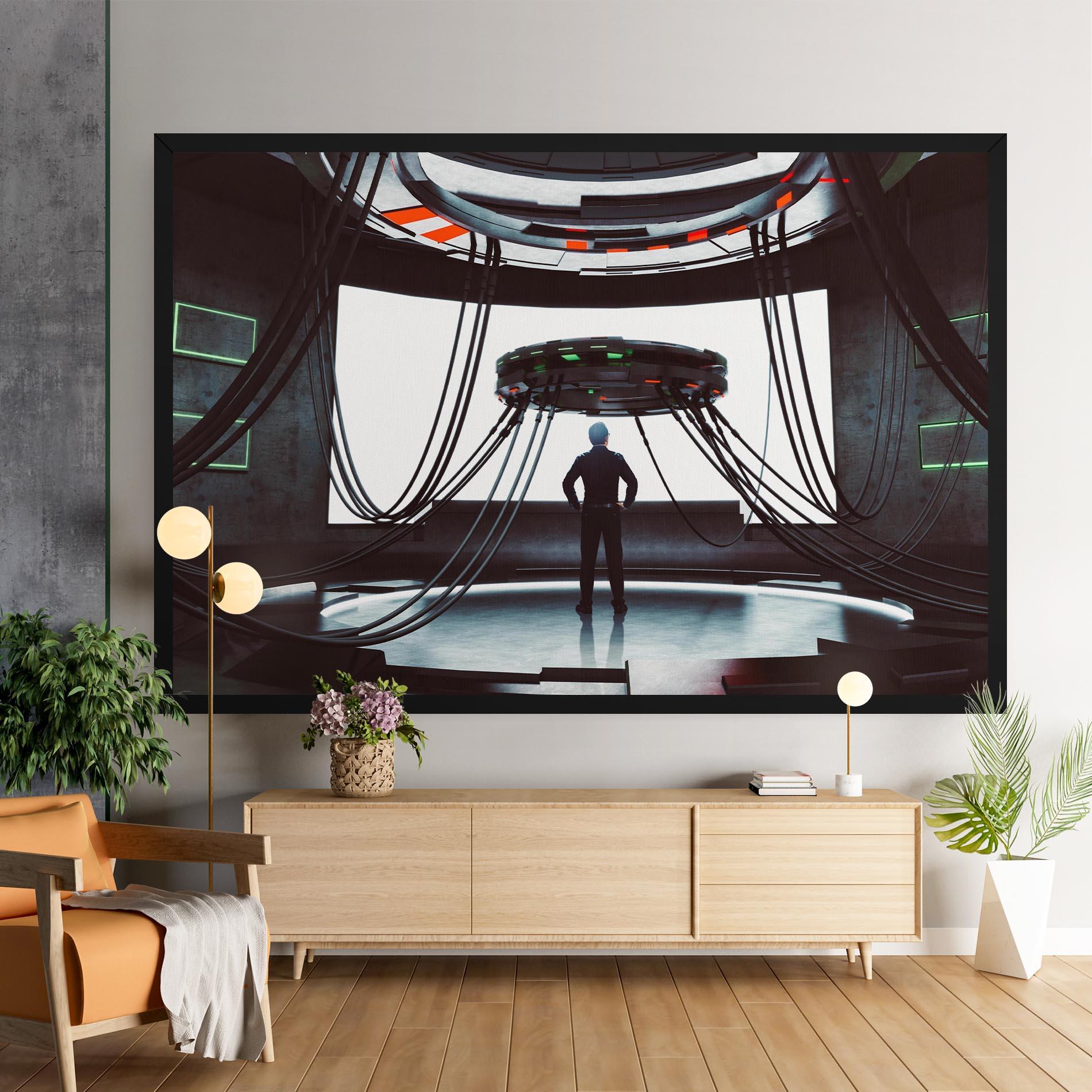 Tablou Canvas Cyber Chronicle mockup 9