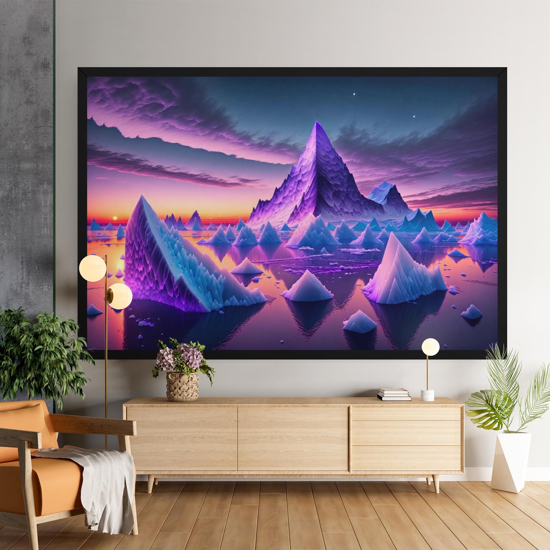 Floating Iceberg mockup 9