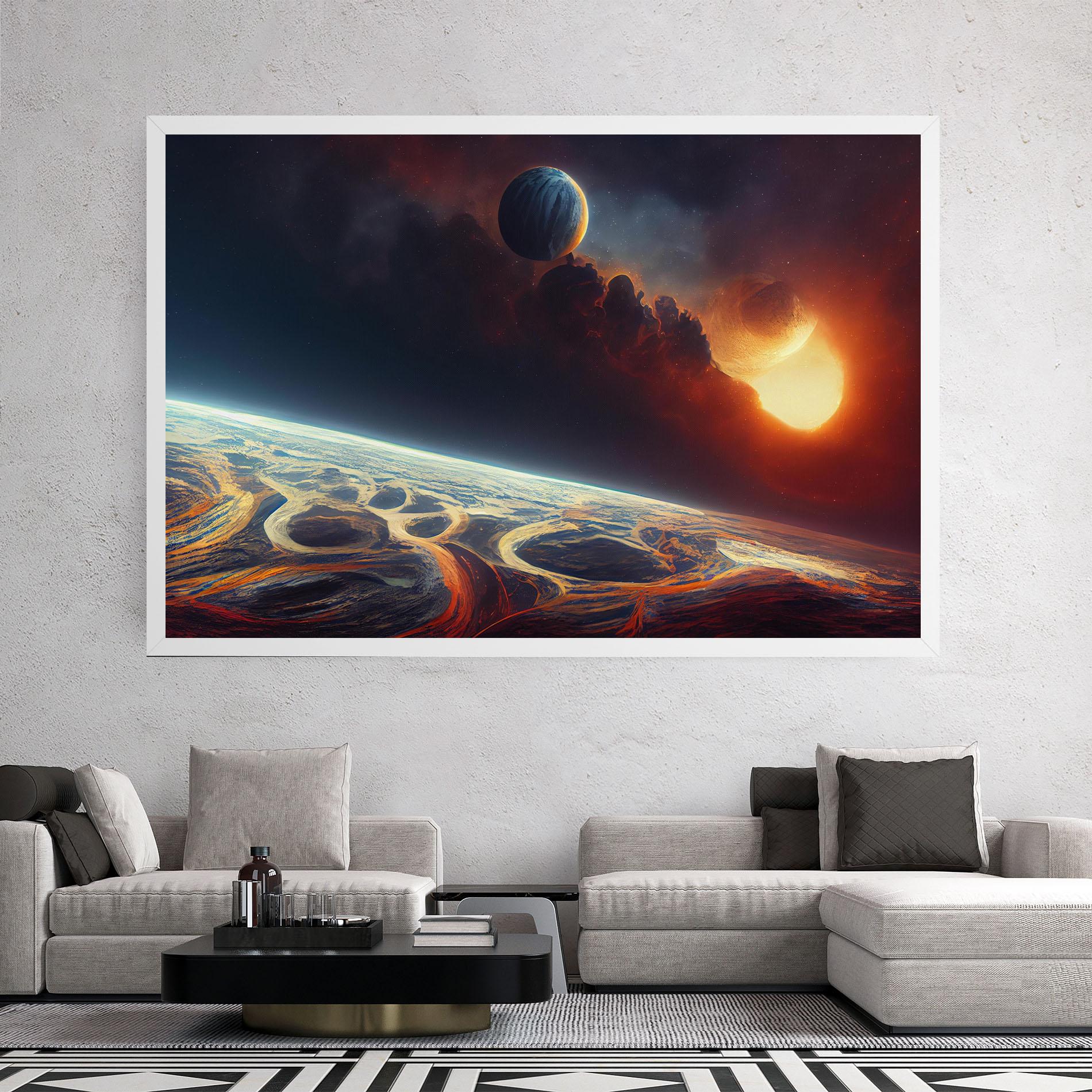 Tablou Canvas Cosmic Craze mockup 2