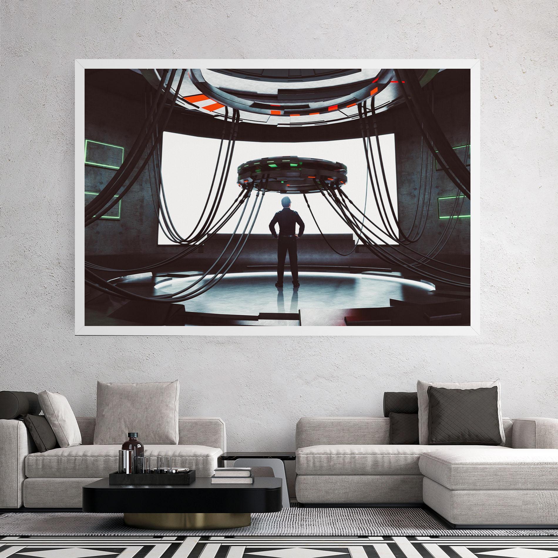 Tablou Canvas Cyber Chronicle mockup 2