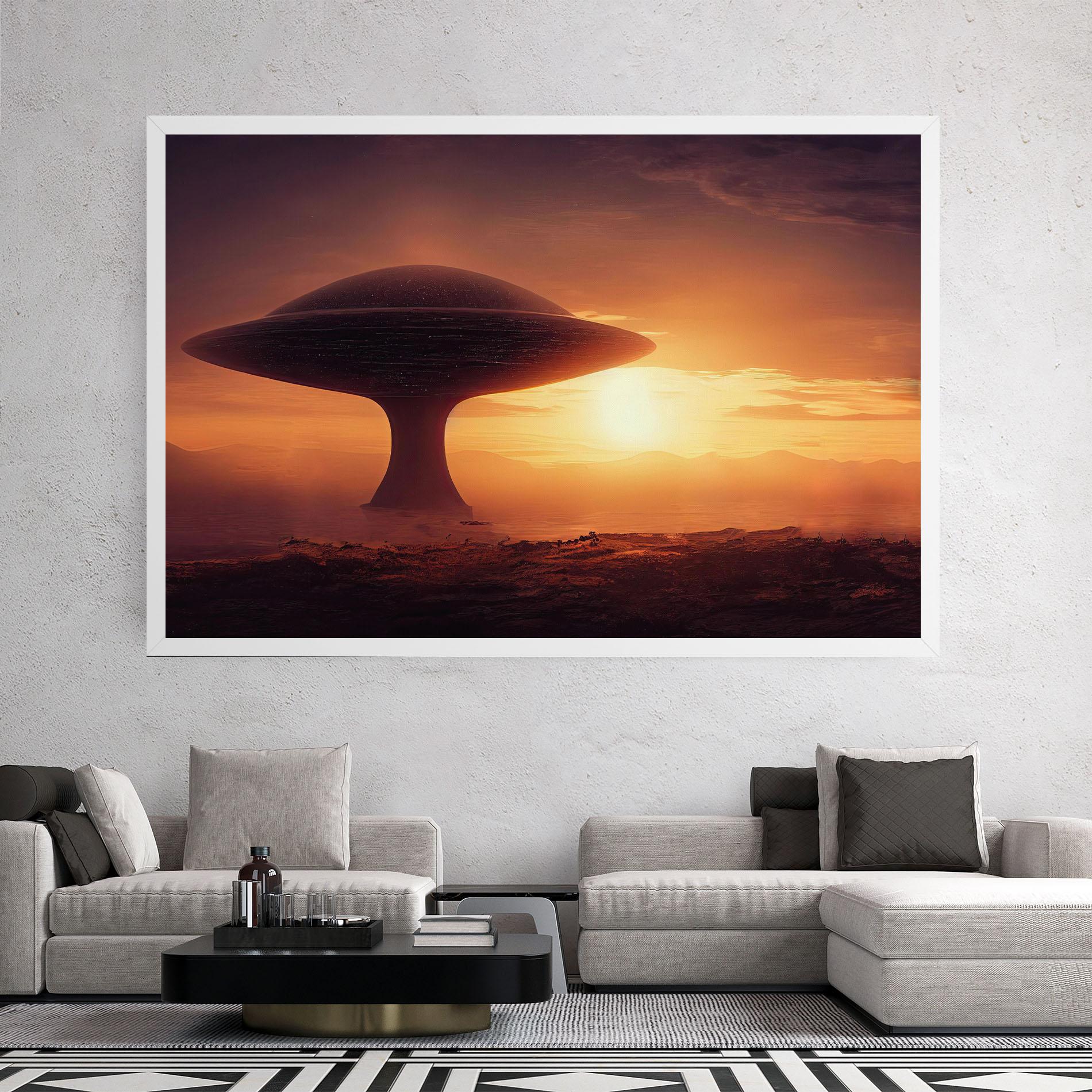 Tablou Canvas Fantasy Science Fiction mockup 2