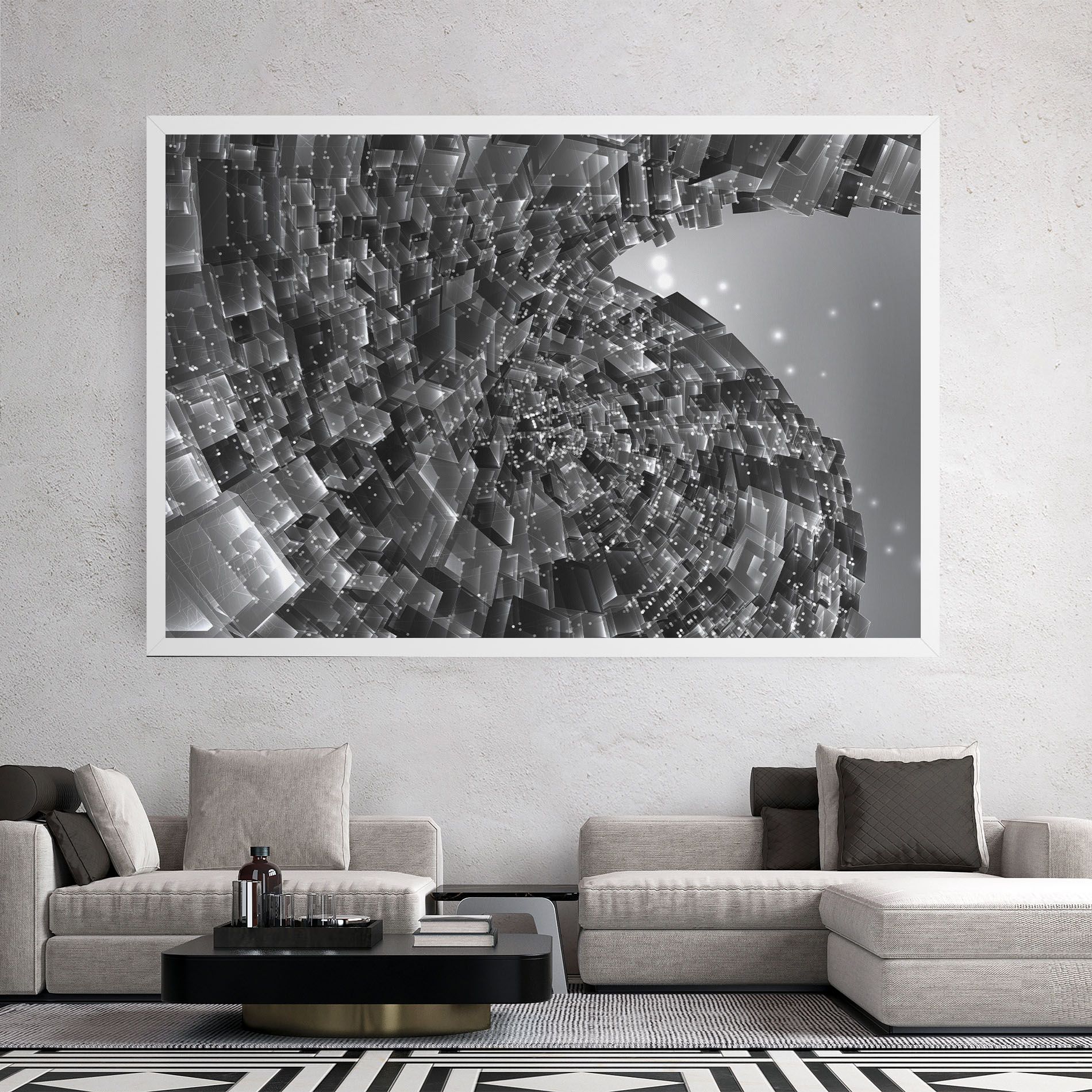 Grey Shape View mockup 2