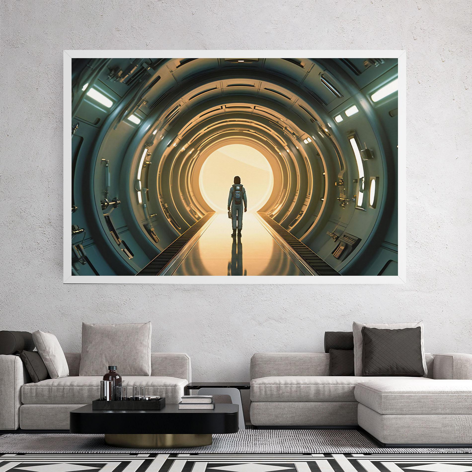 Tablou Canvas Infinity Intrigue mockup 2