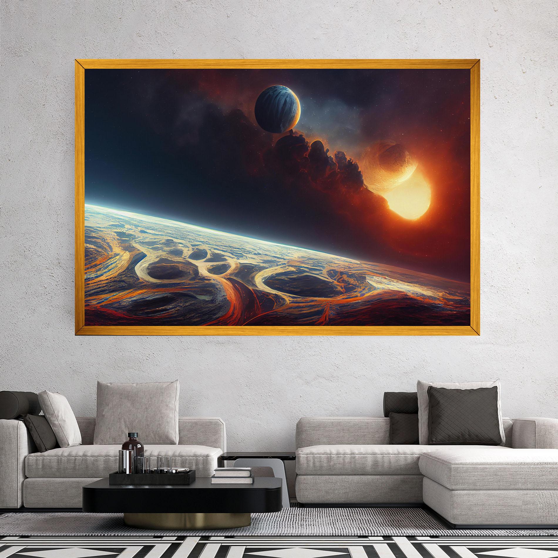 Tablou Canvas Cosmic Craze mockup 2