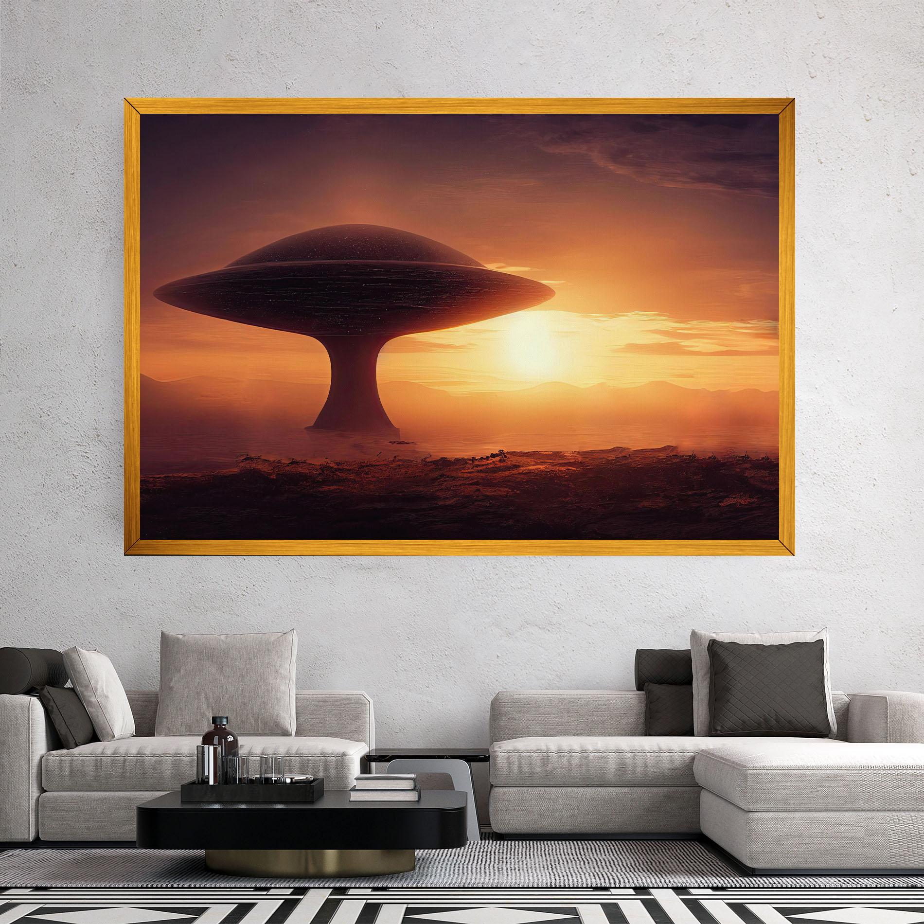 Tablou Canvas Fantasy Science Fiction mockup 2