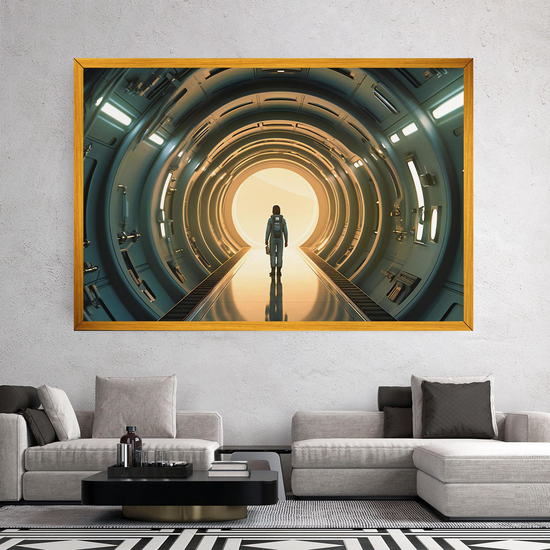 Tablou Canvas Infinity Intrigue mockup 2