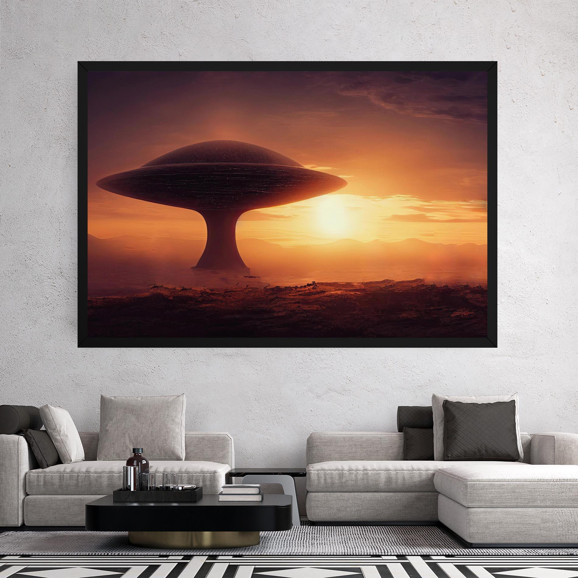 Tablou Canvas Fantasy Science Fiction mockup 2