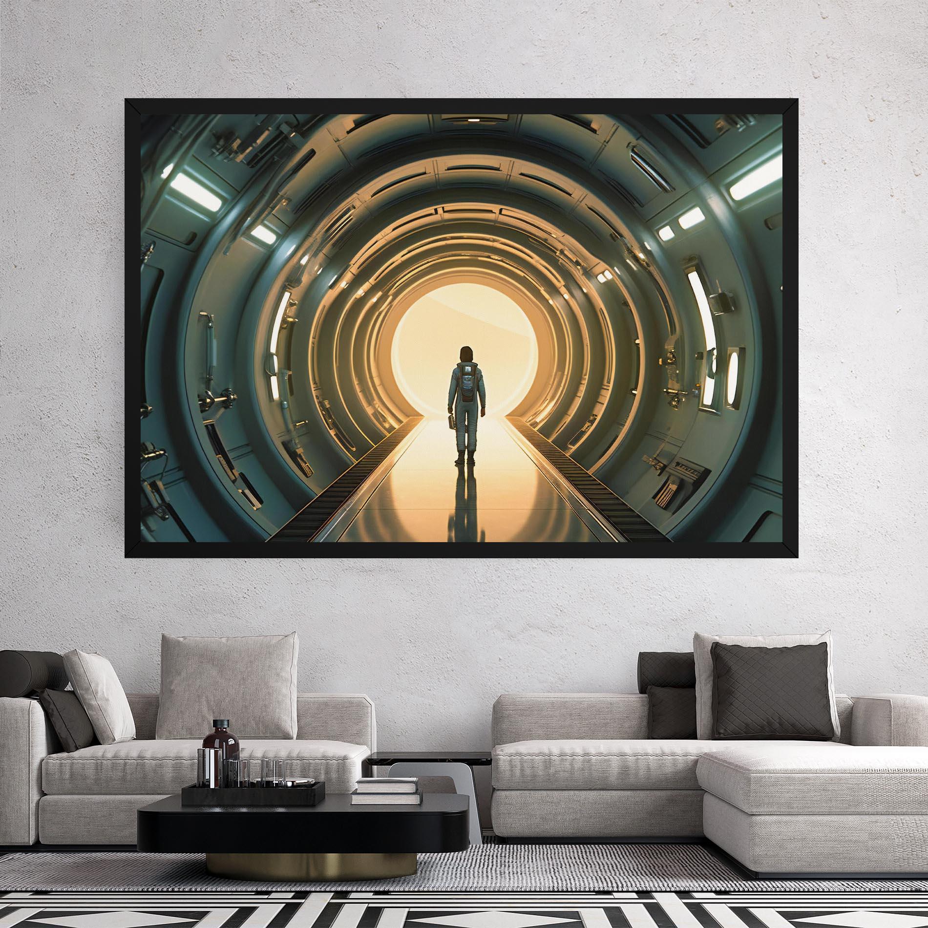 Tablou Canvas Infinity Intrigue mockup 2