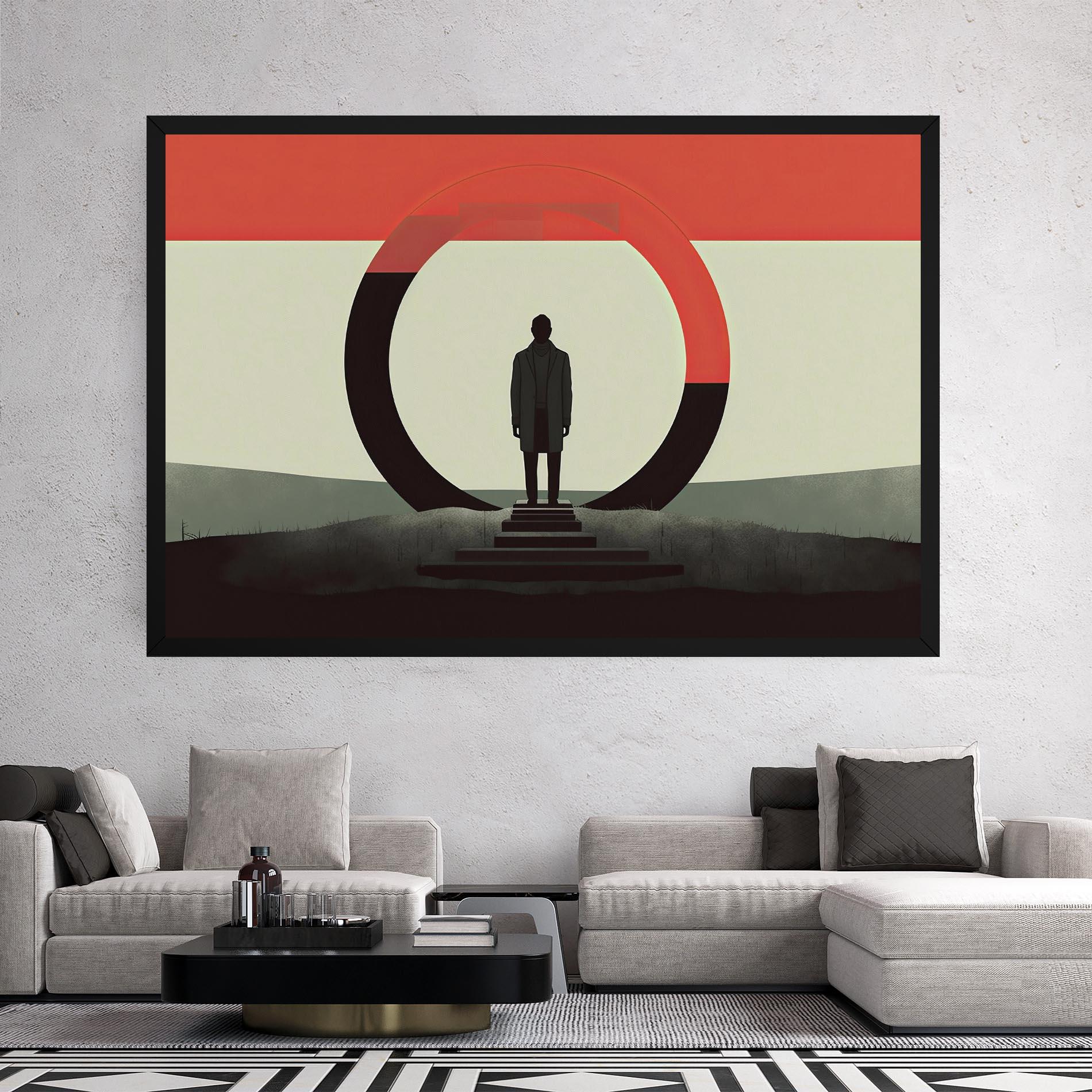 Tablou Canvas Portal Art mockup 2