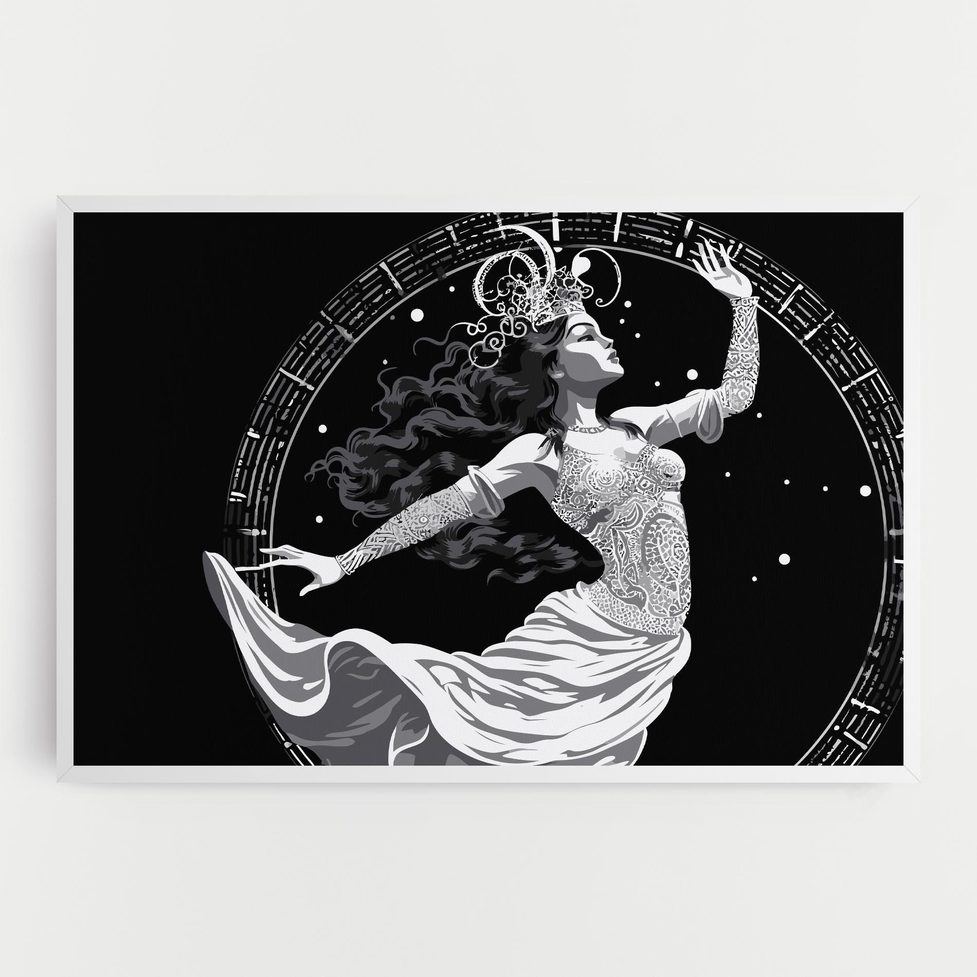 Tablou Canvas Beautiful Witch mockup 0