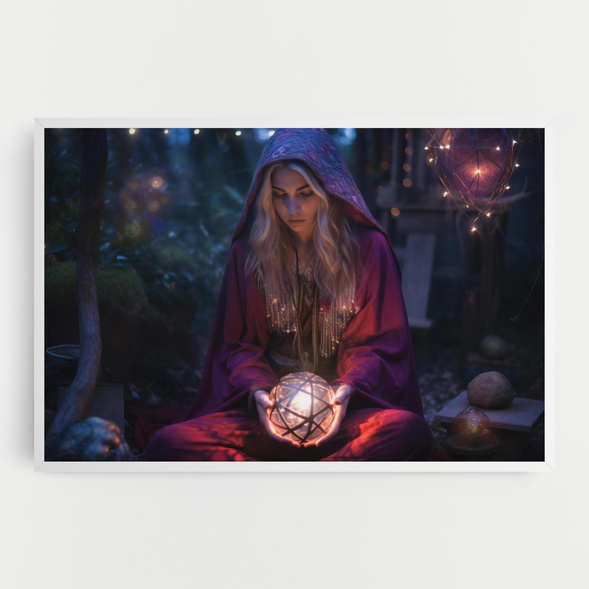 Tablou Canvas Garden Witch mockup 0