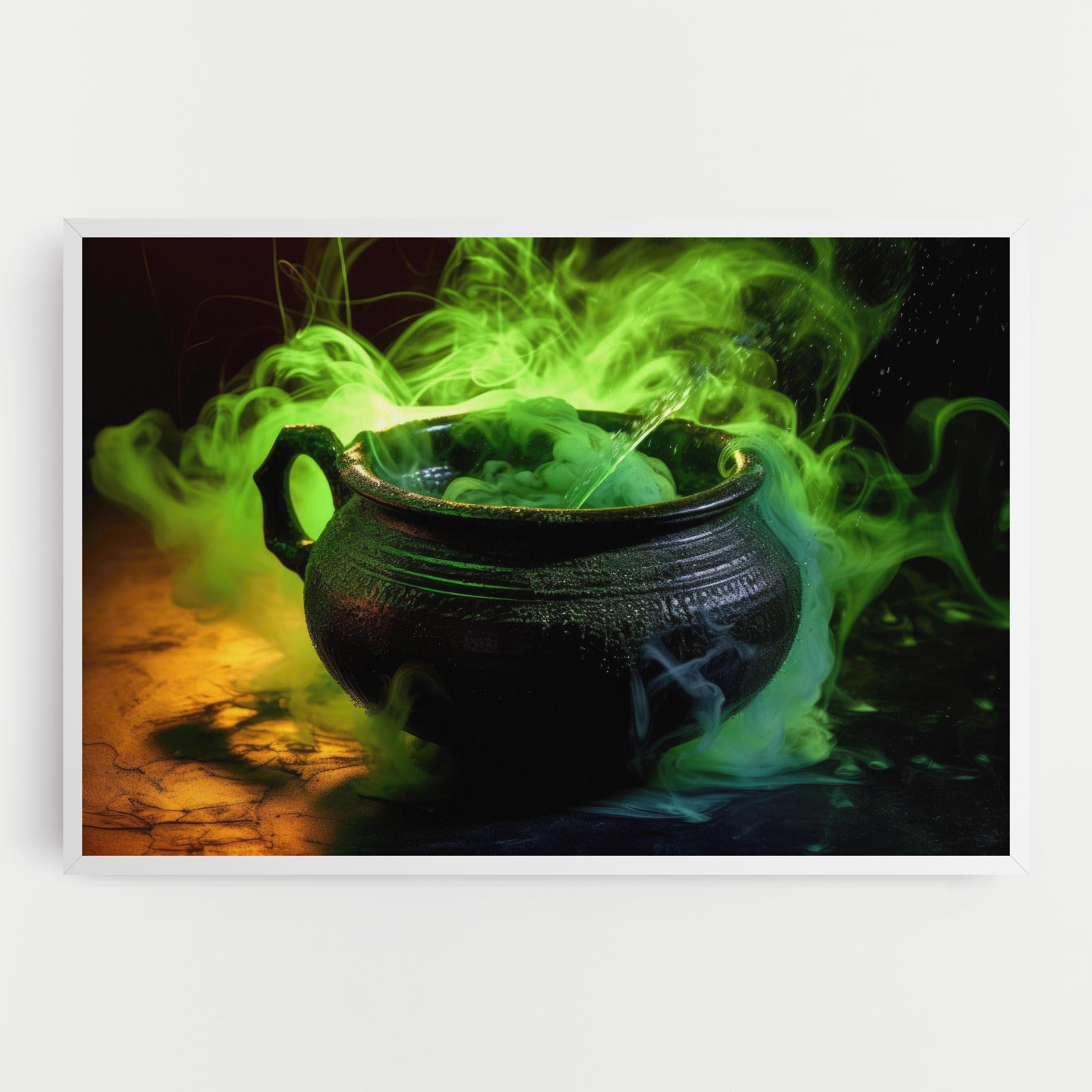 Tablou Canvas Green Portion mockup 0