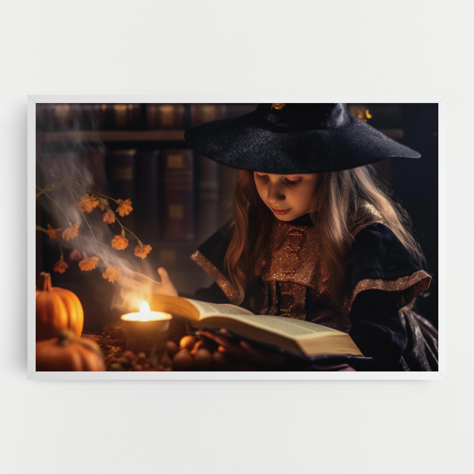 Tablou Canvas Little Witch mockup 0