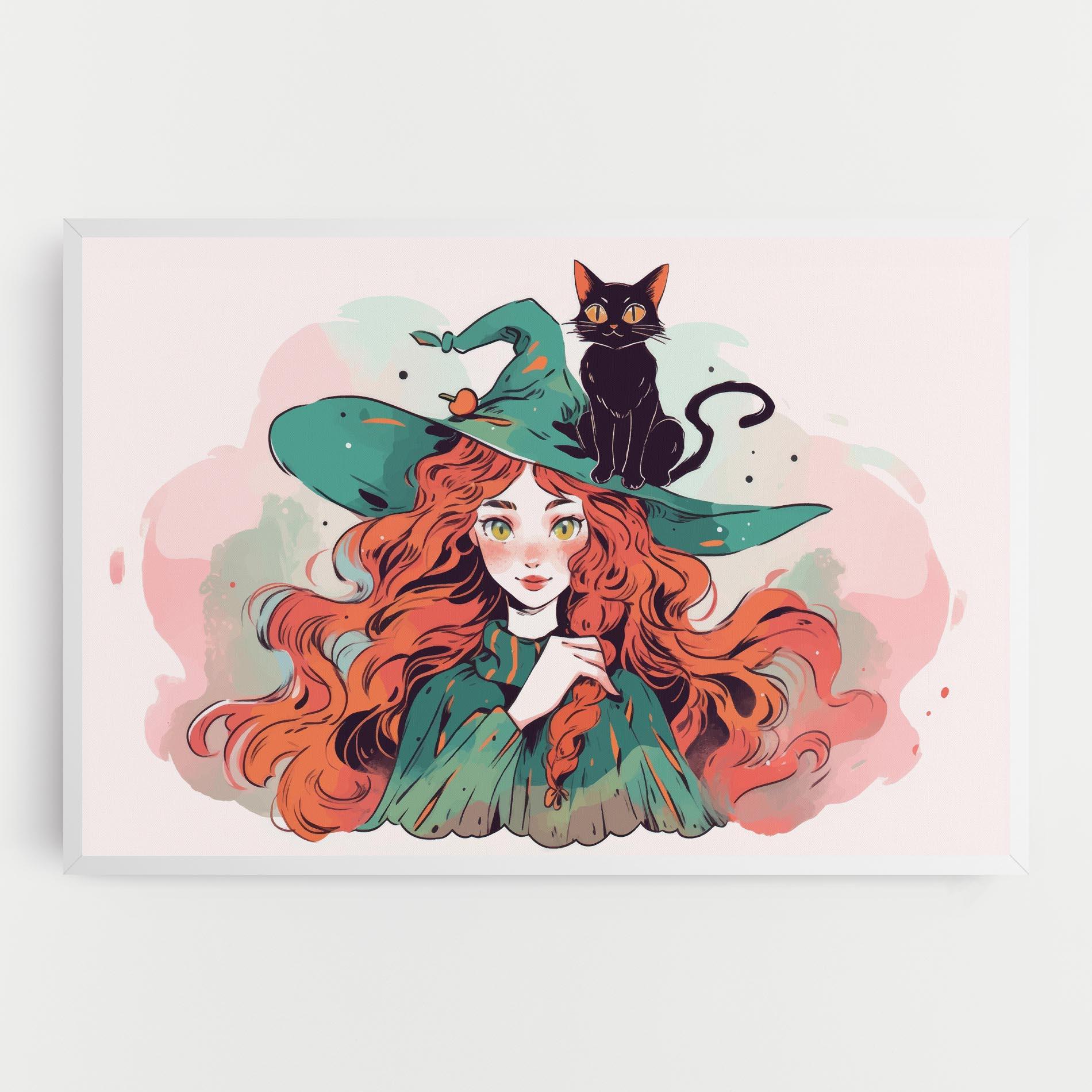 Tablou Canvas Red Air Witch mockup 0