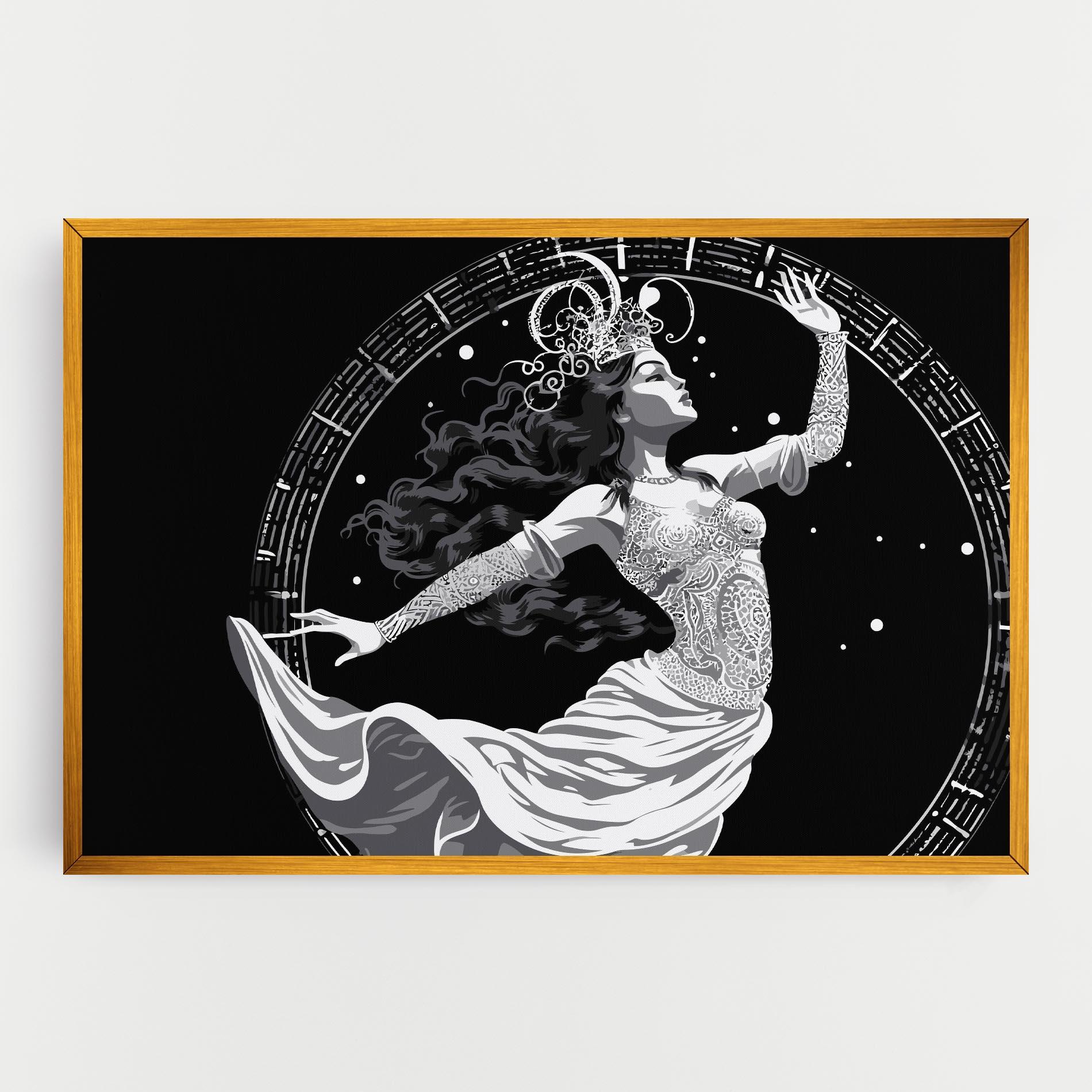 Tablou Canvas Beautiful Witch mockup 0