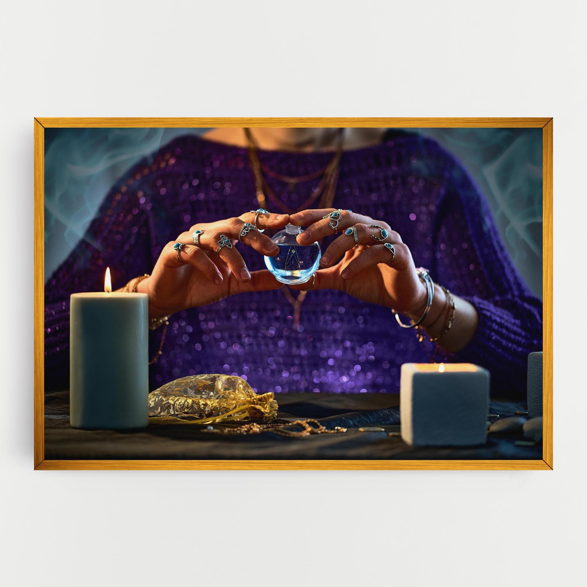 Tablou Canvas Witch Magic mockup 0