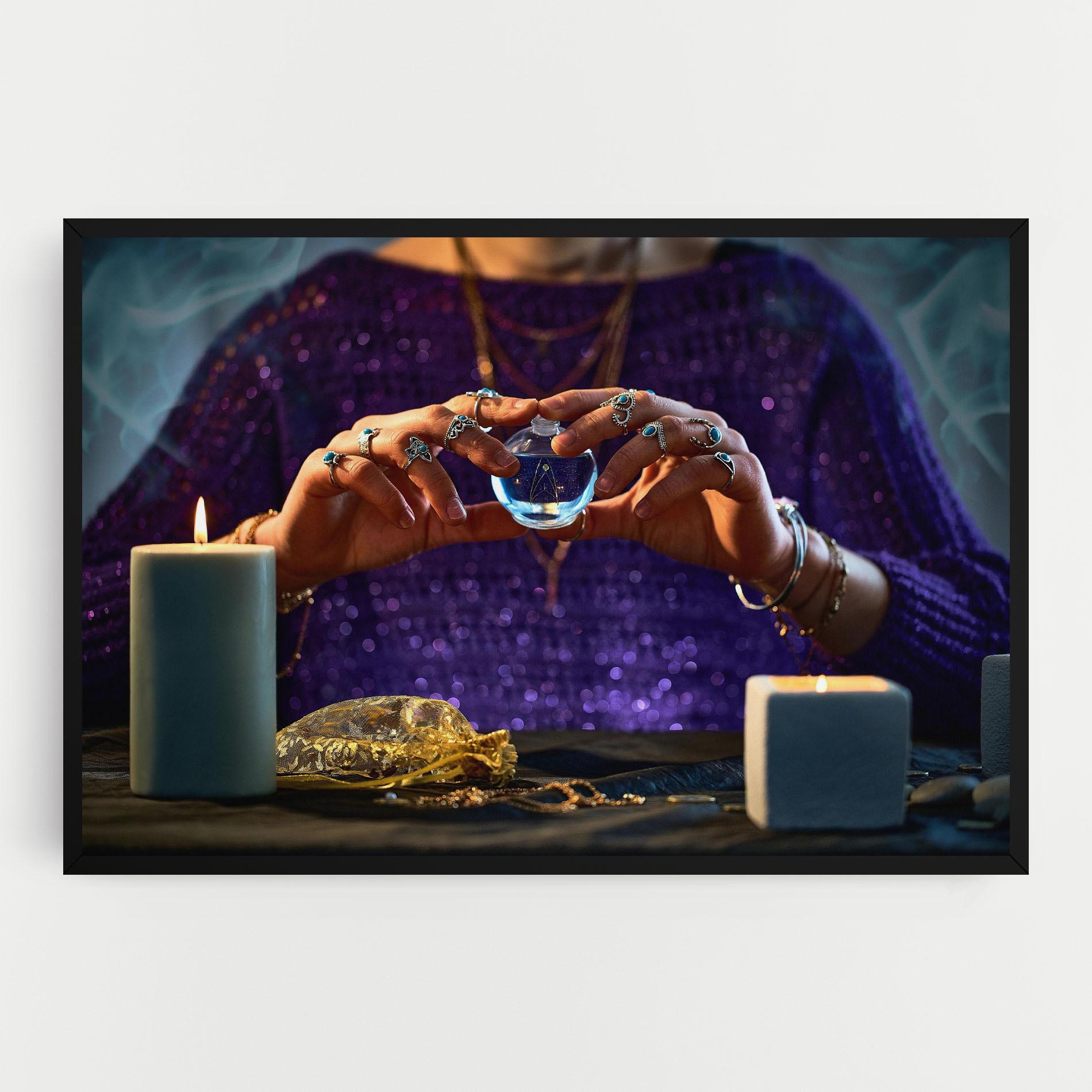 Tablou Canvas Witch Magic mockup 0