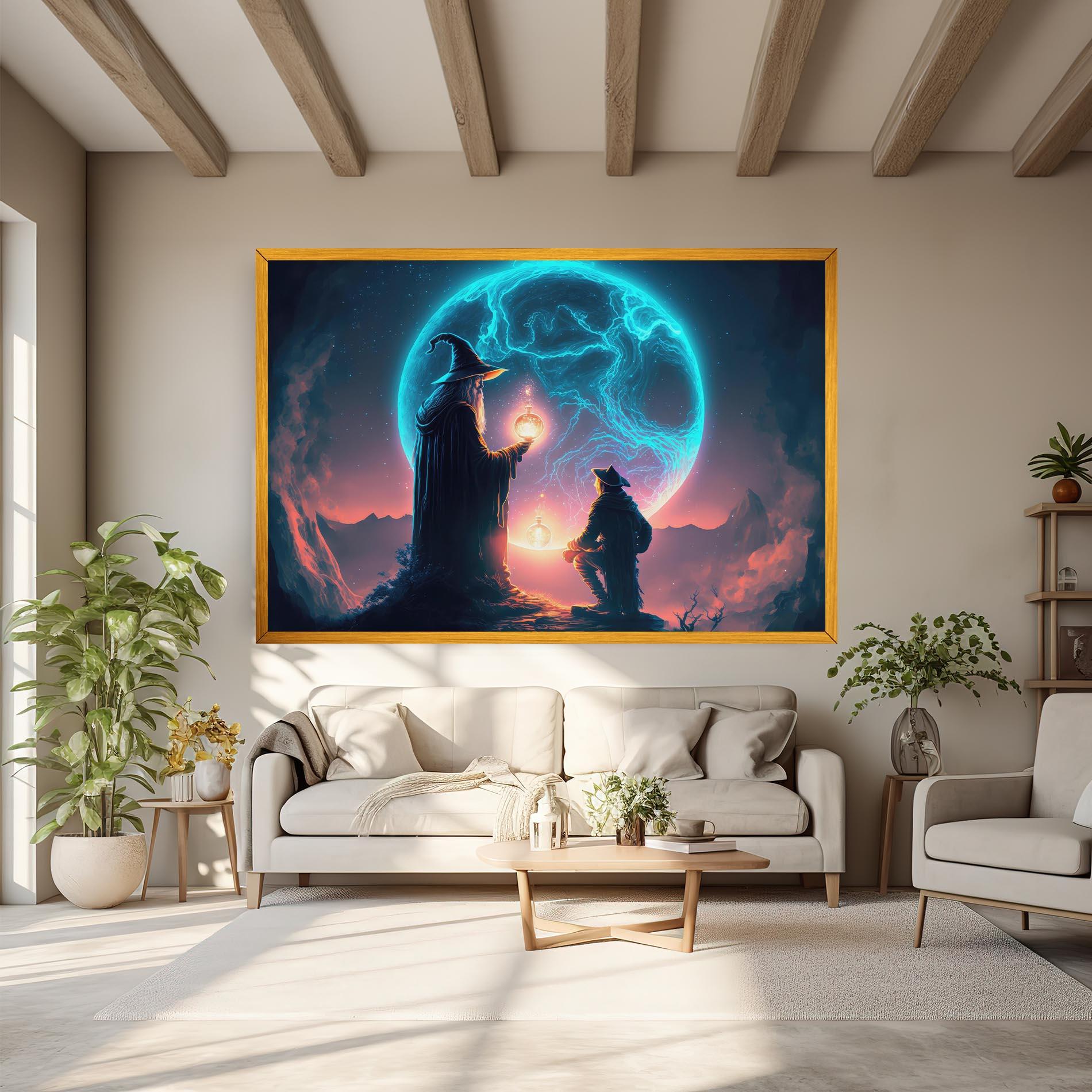 Tablou Canvas Wizard Magic mockup 6