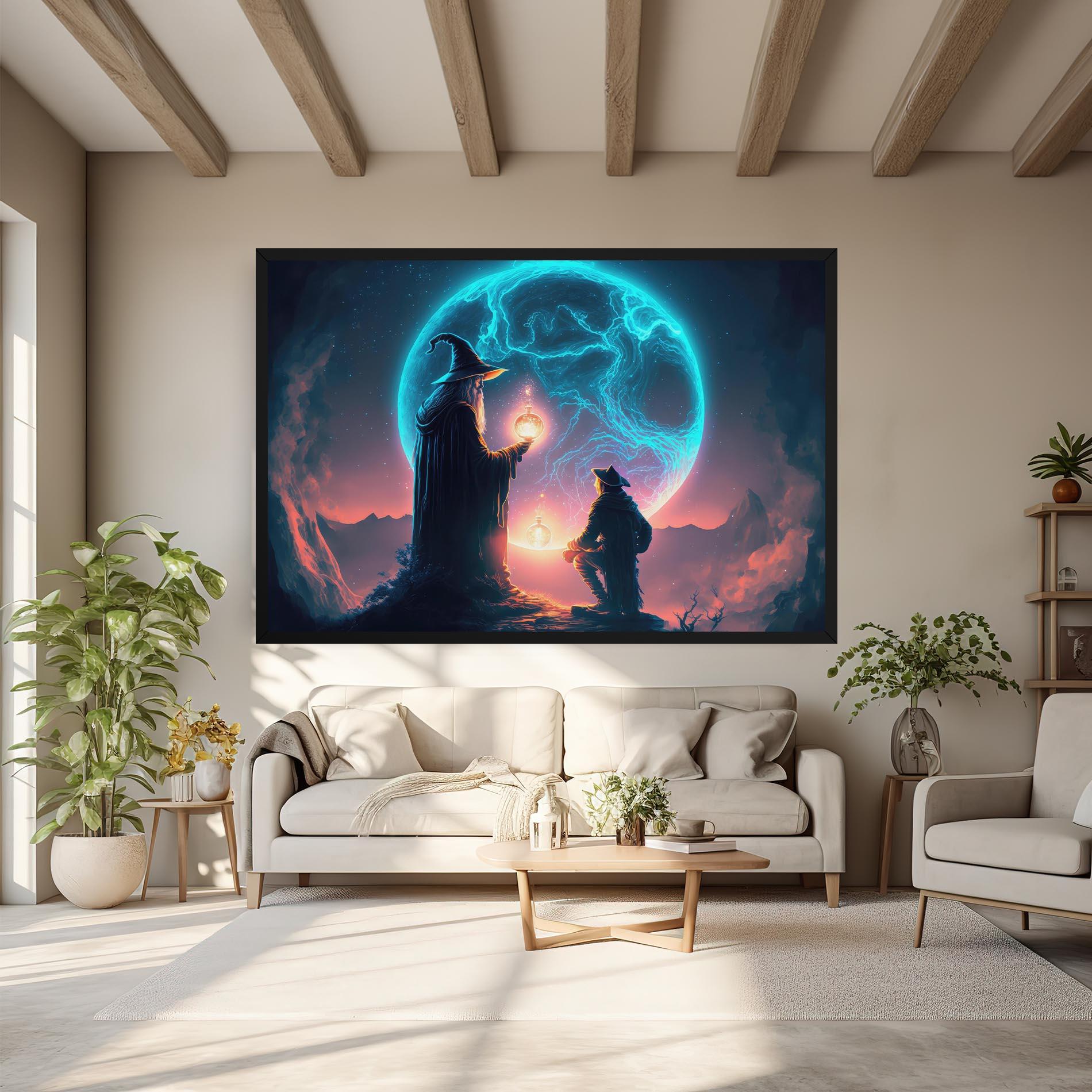 Tablou Canvas Wizard Magic mockup 6