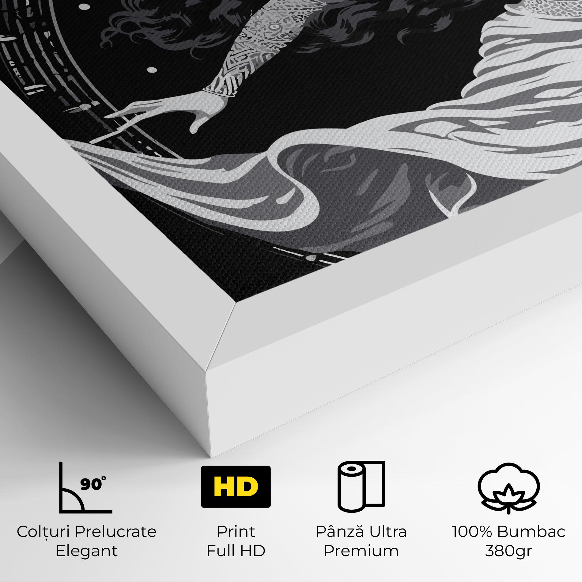 Tablou Canvas Beautiful Witch mockup 4