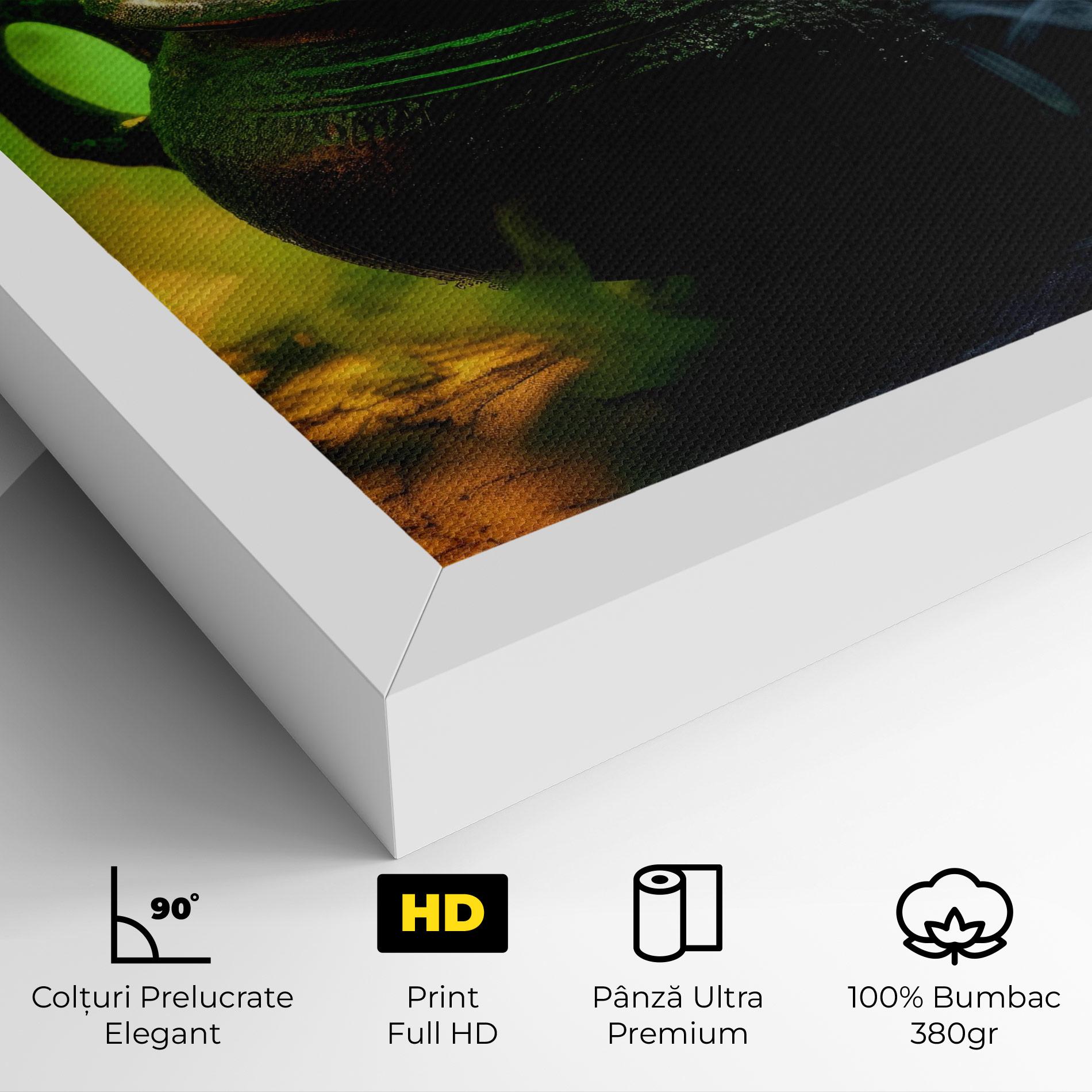 Tablou Canvas Green Portion mockup 4