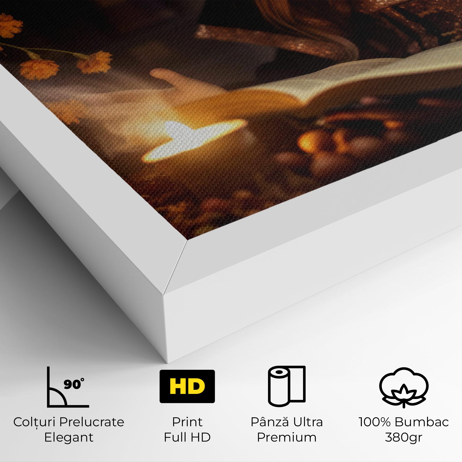 Tablou Canvas Little Witch mockup 4