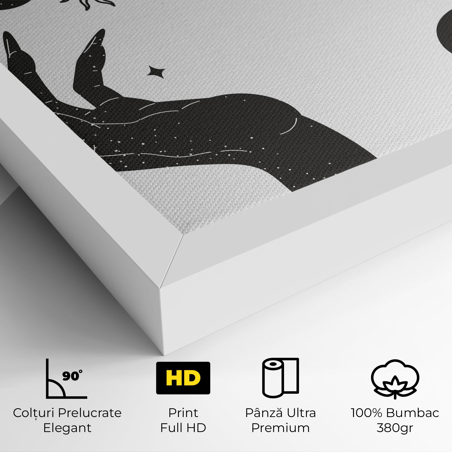 Tablou Canvas Magic Moon Hands mockup 4