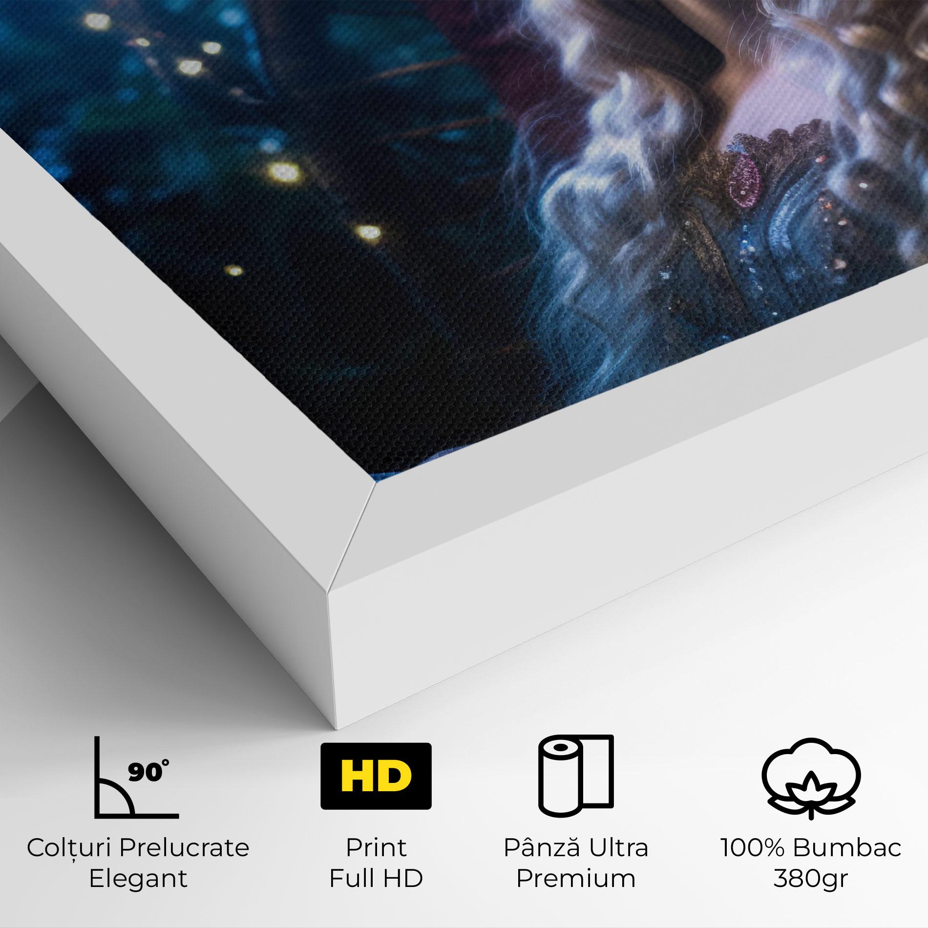 Tablou Canvas Witch Sleeping mockup 4