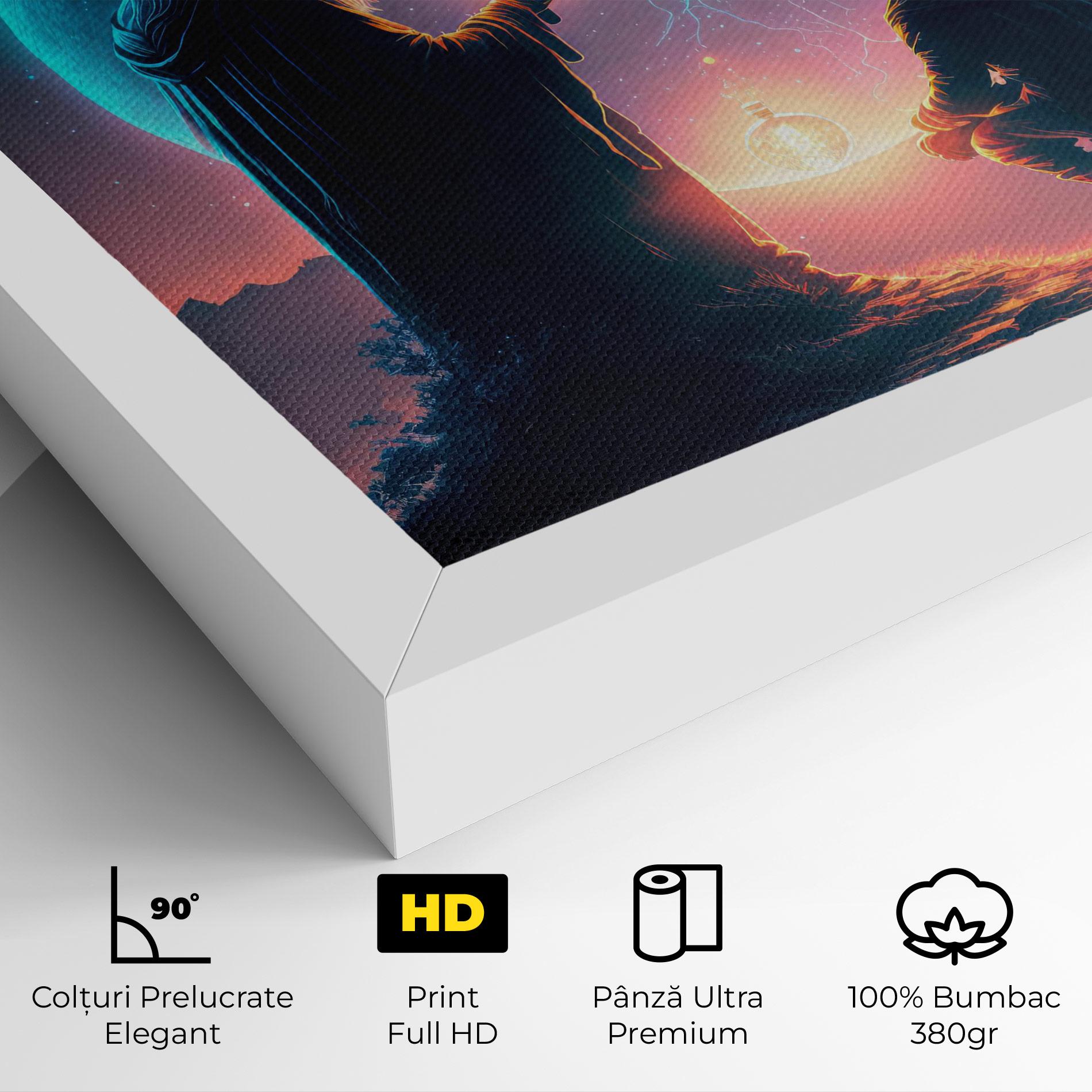 Tablou Canvas Wizard Magic mockup 4