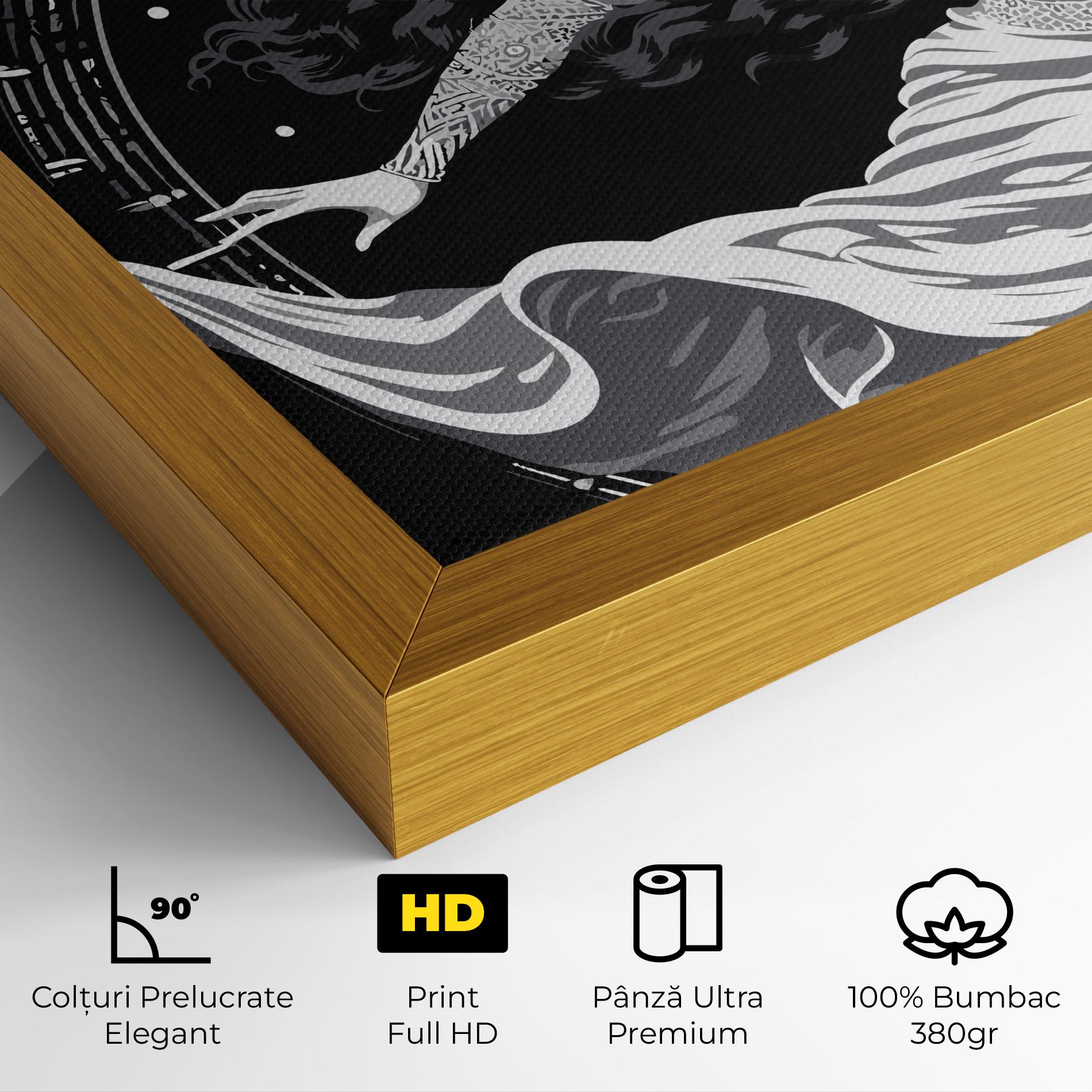 Tablou Canvas Beautiful Witch mockup 4