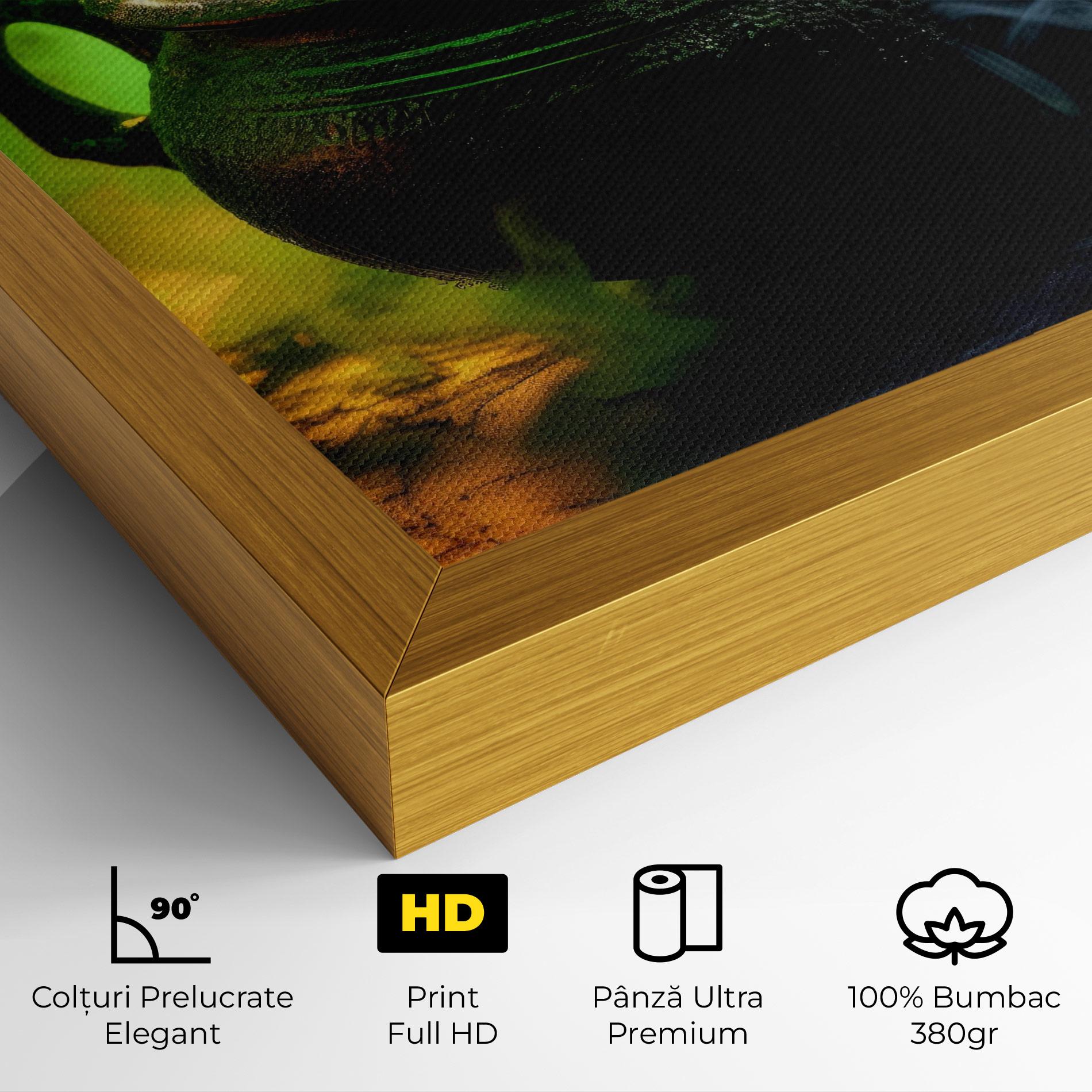 Tablou Canvas Green Portion mockup 4
