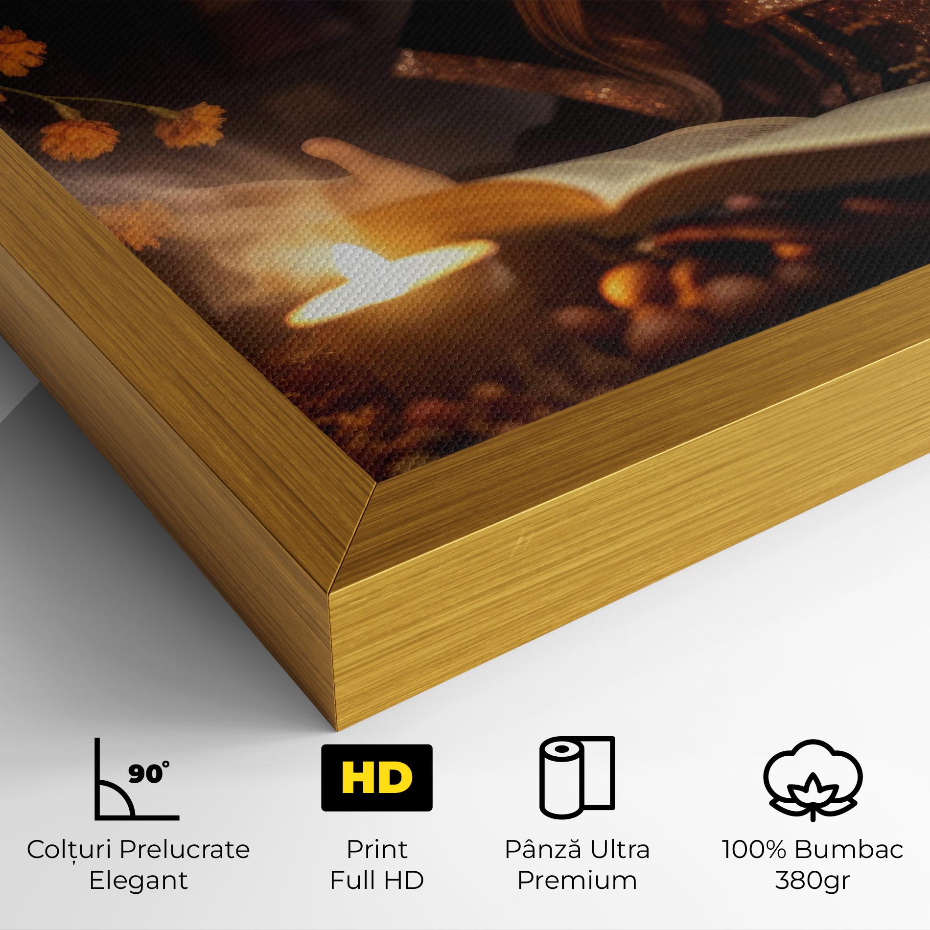 Tablou Canvas Little Witch mockup 4