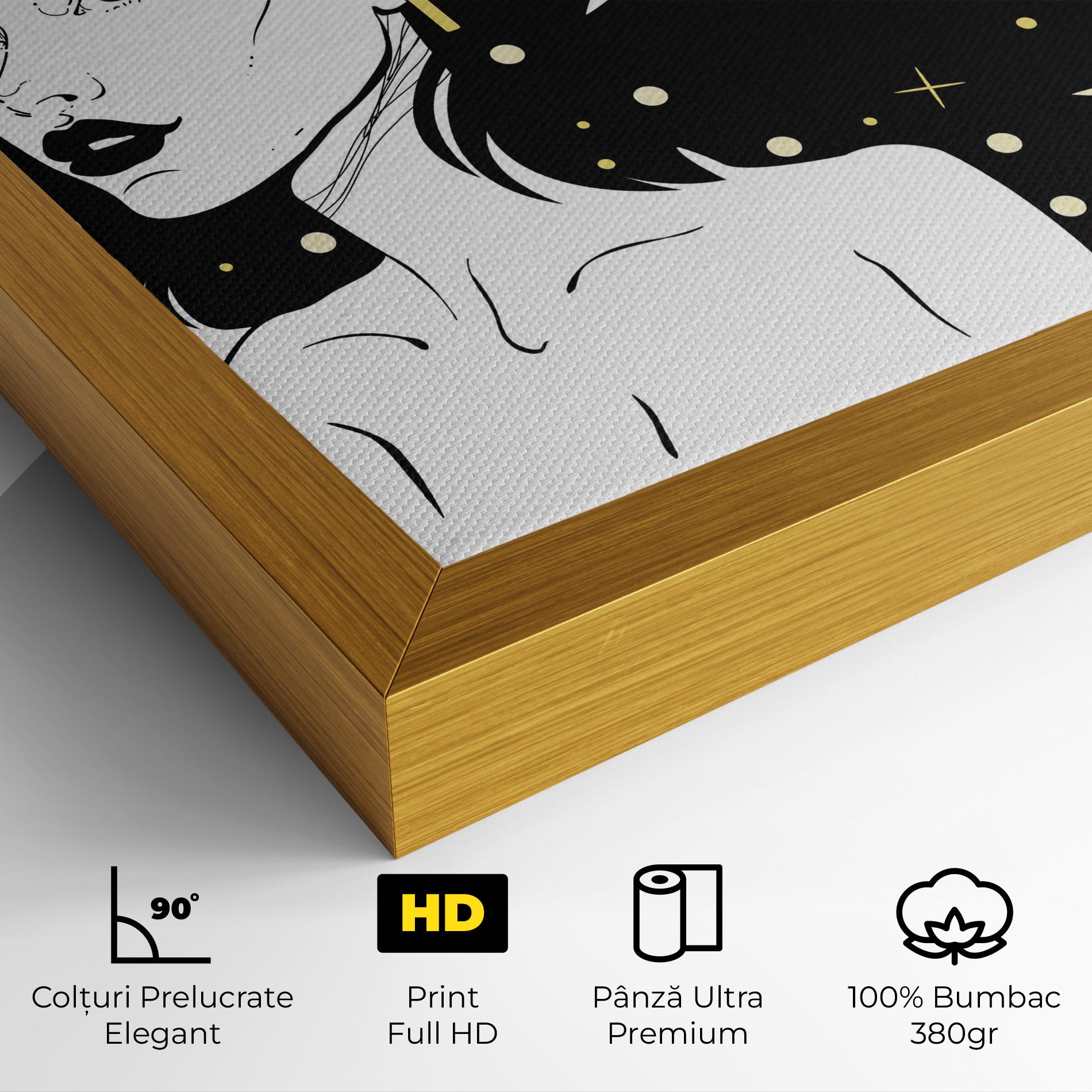Tablou Canvas Night Witch mockup 4