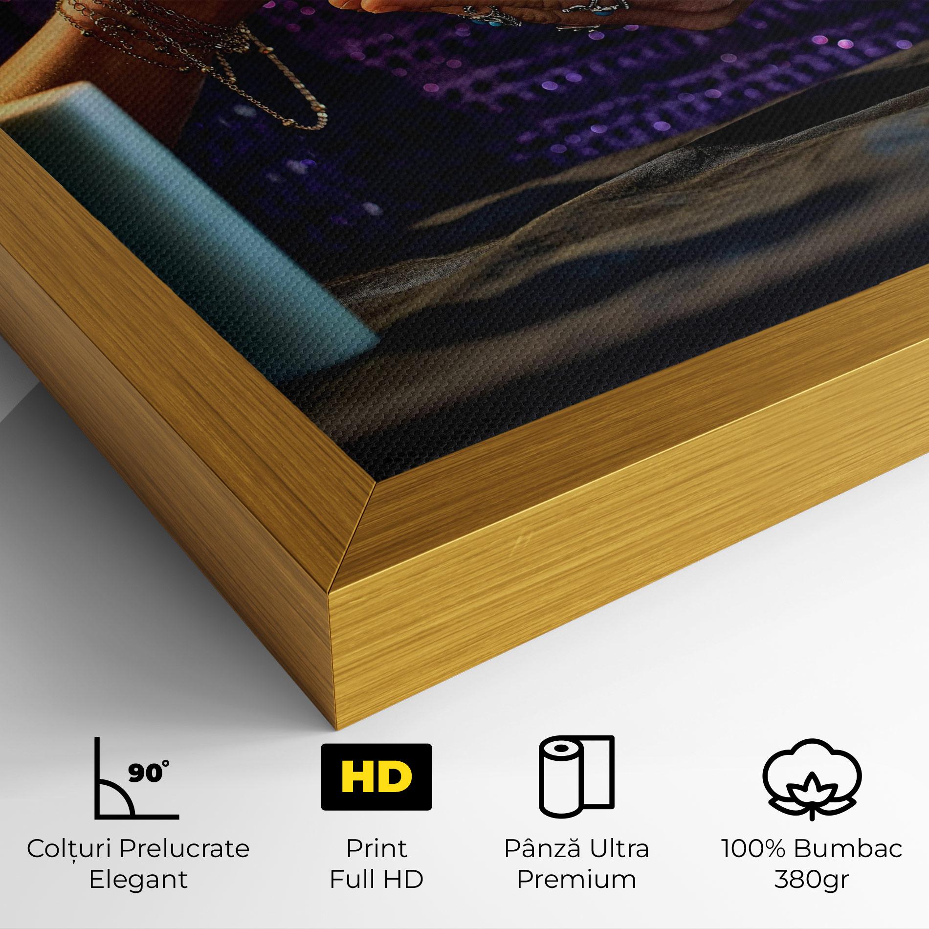 Tablou Canvas Witch Magic Smoke mockup 4