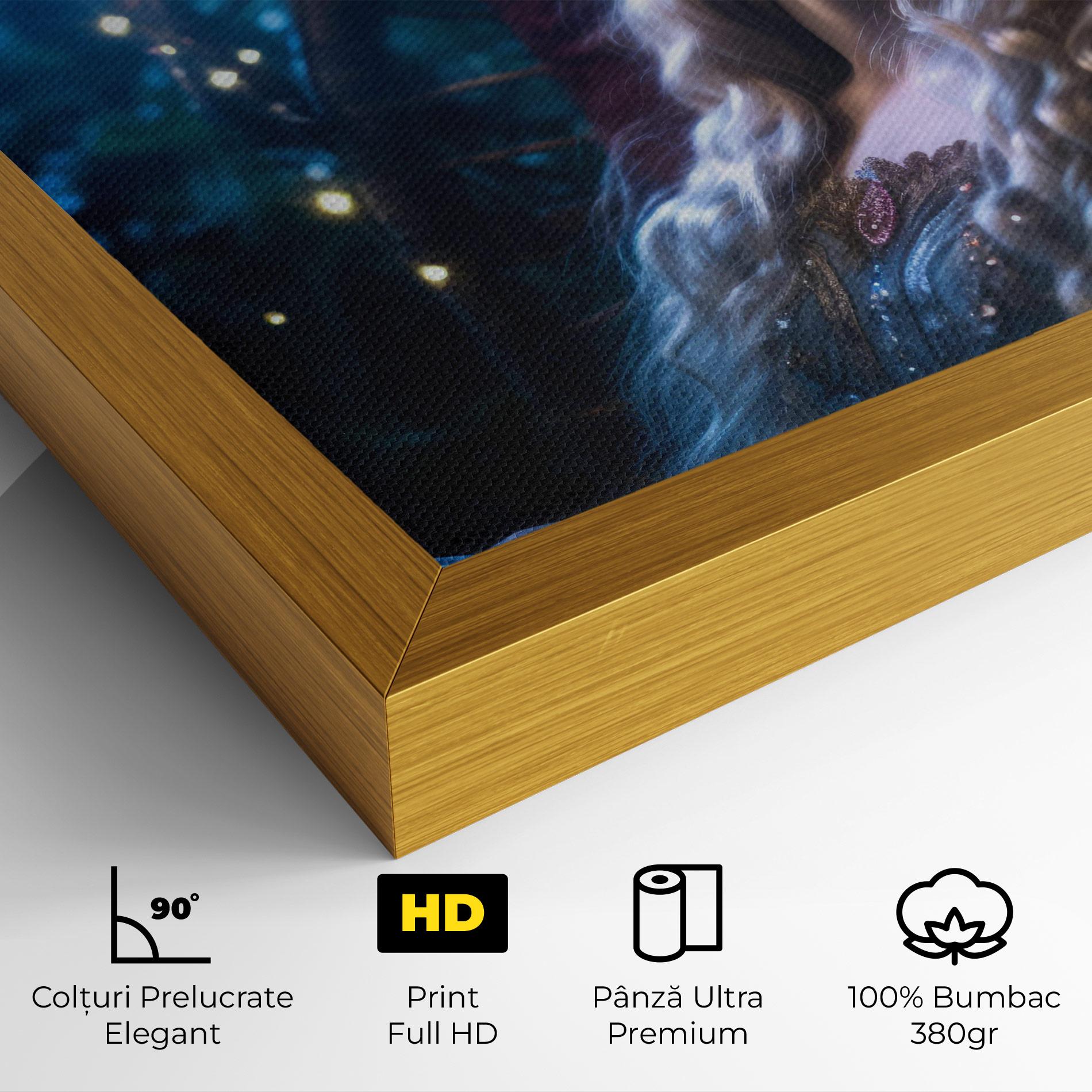 Tablou Canvas Witch Sleeping mockup 4