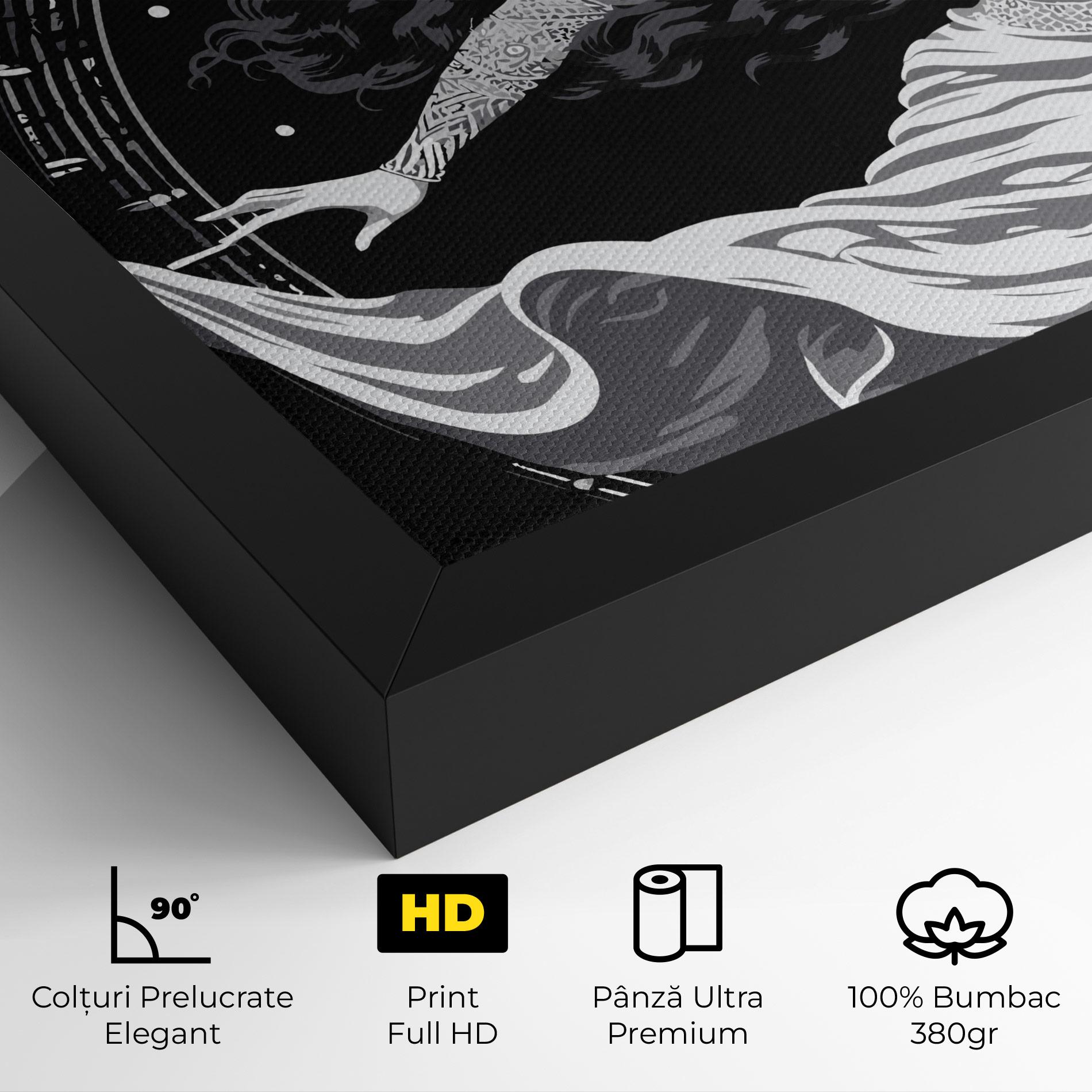 Tablou Canvas Beautiful Witch mockup 4