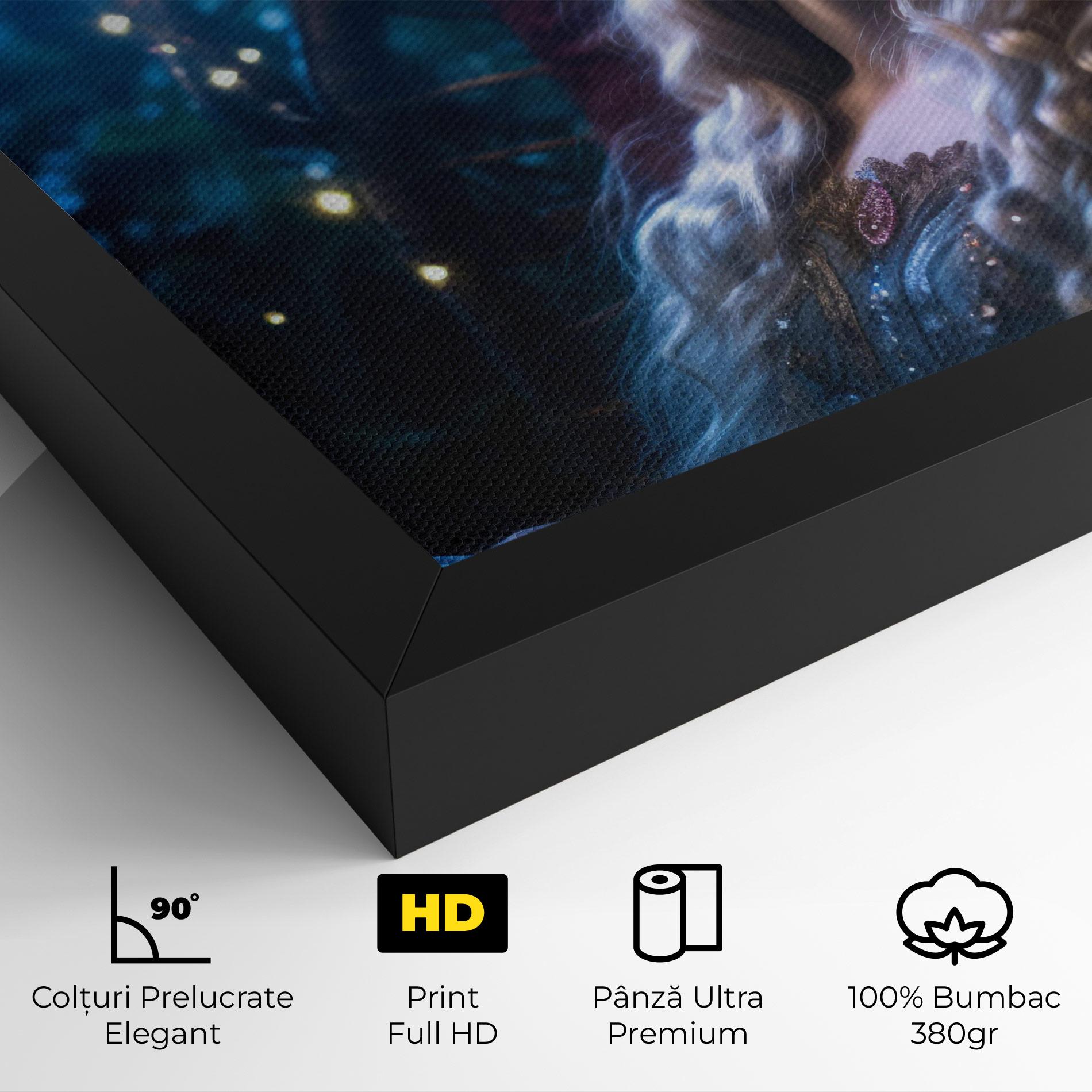 Tablou Canvas Witch Sleeping mockup 4