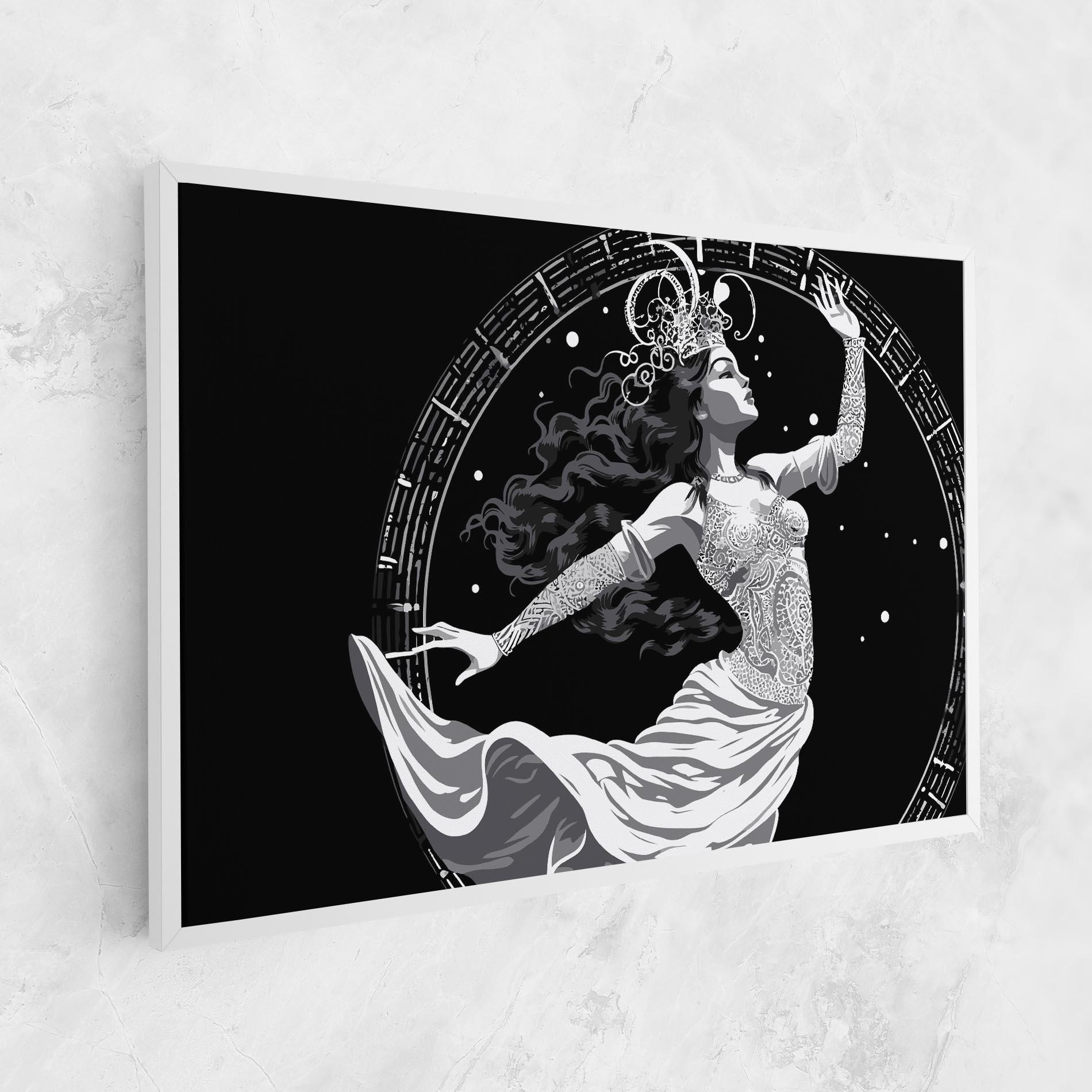 Tablou Canvas Beautiful Witch mockup 1