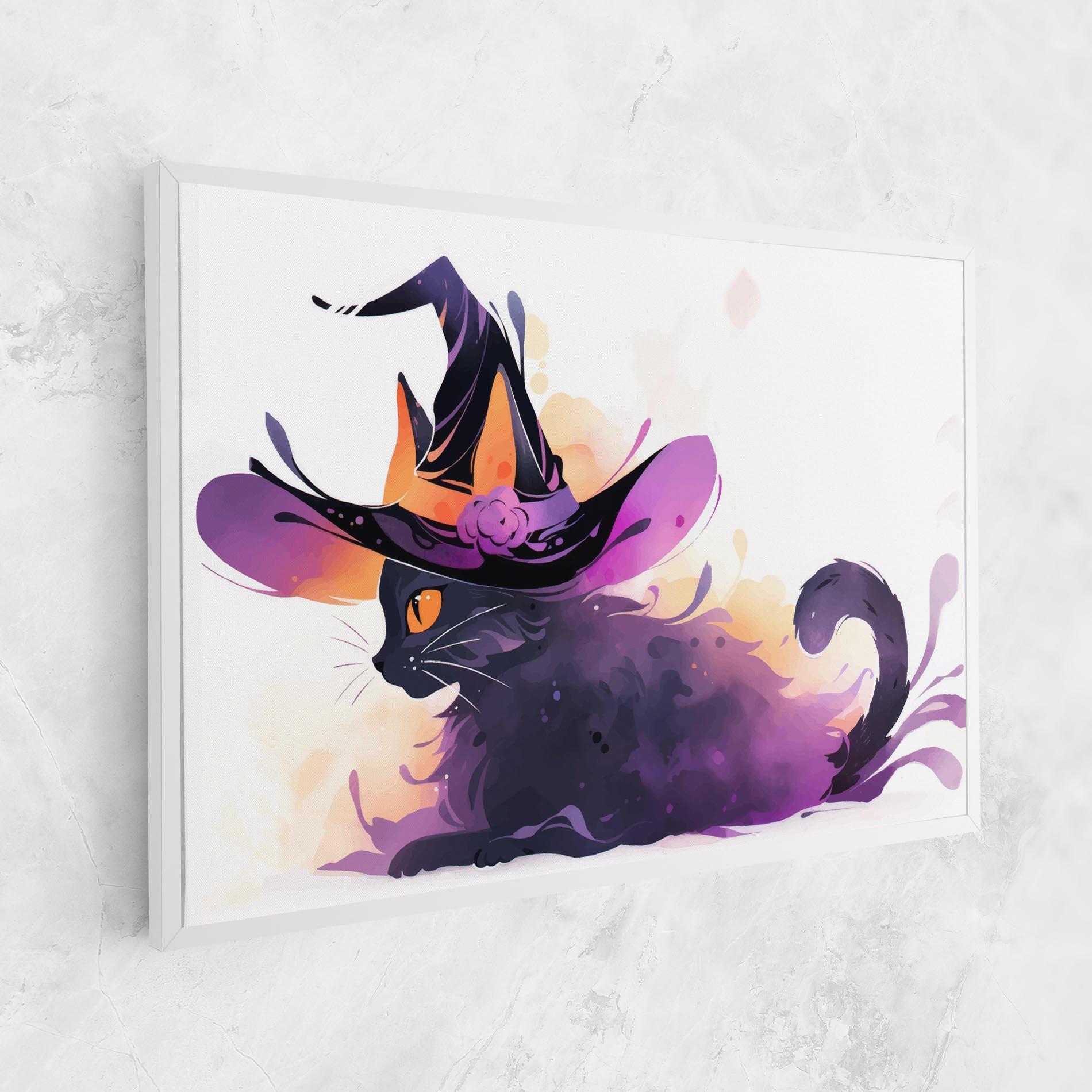 Tablou Canvas Cat Witch mockup 1