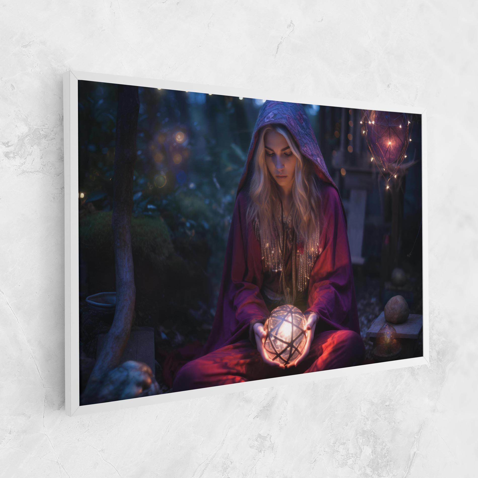 Tablou Canvas Garden Witch mockup 1