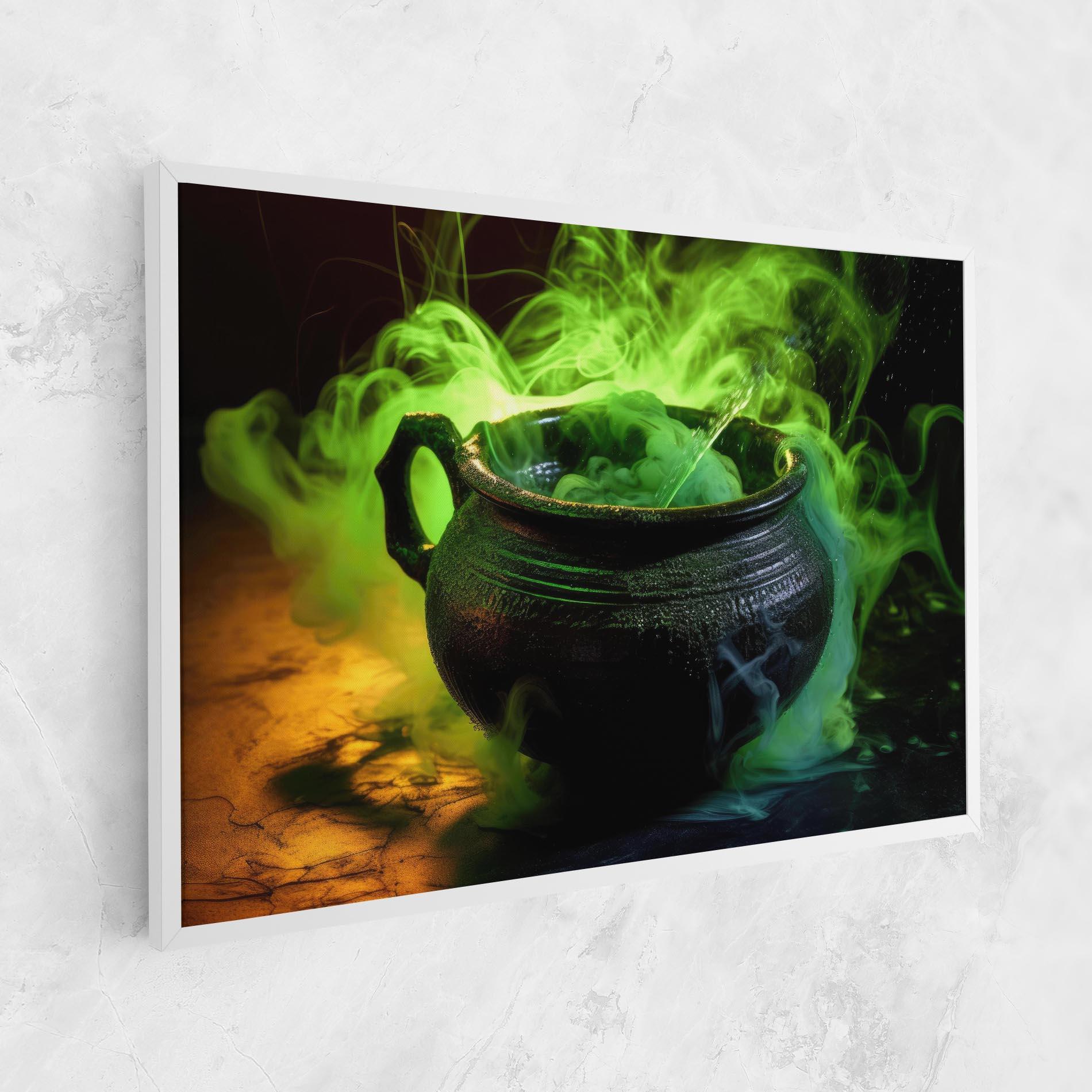 Tablou Canvas Green Portion mockup 1
