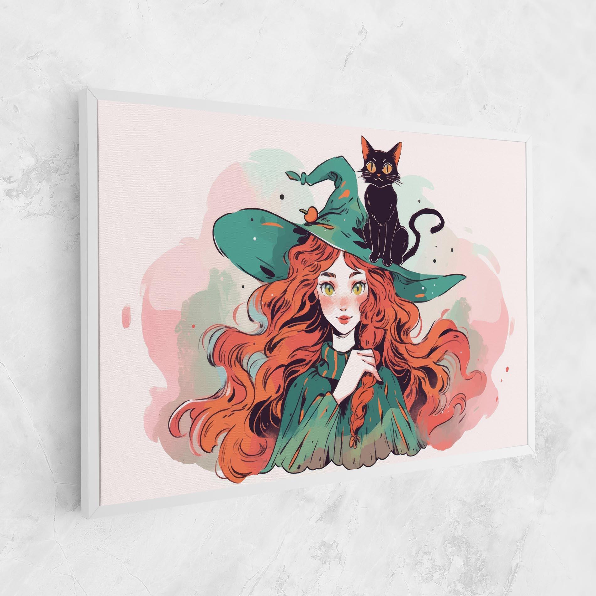 Tablou Canvas Red Air Witch mockup 1