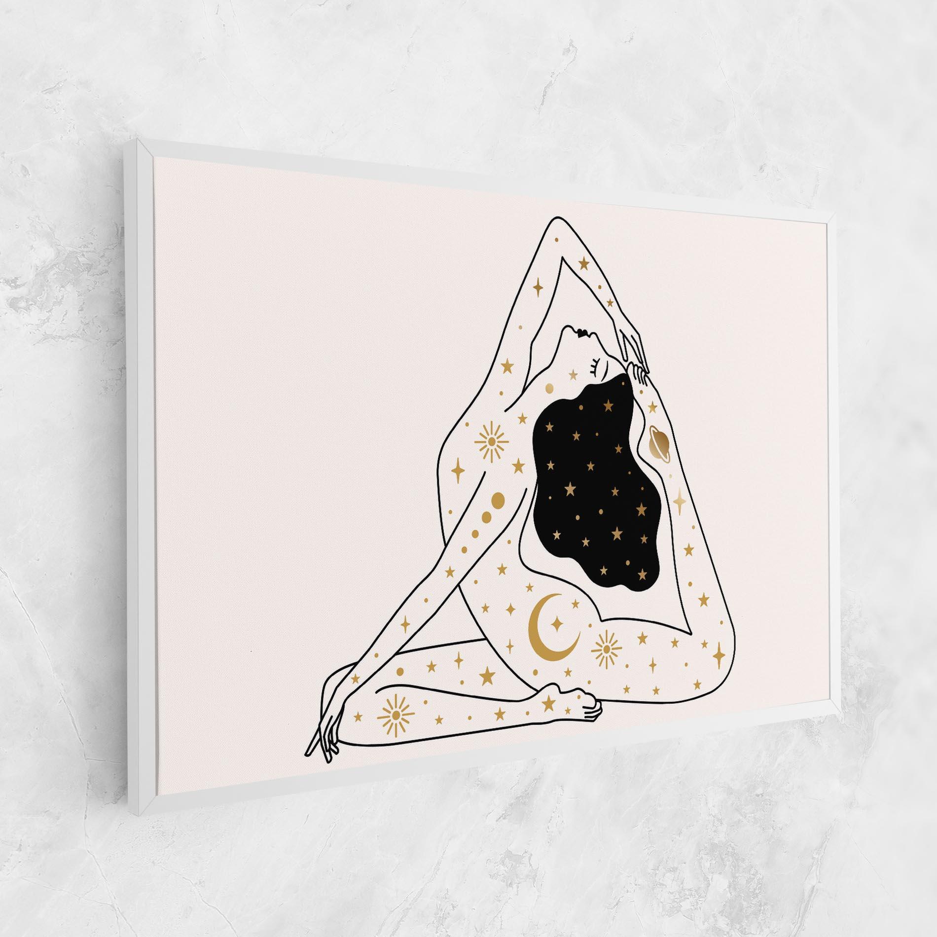 Tablou Canvas Stars Witch mockup 1