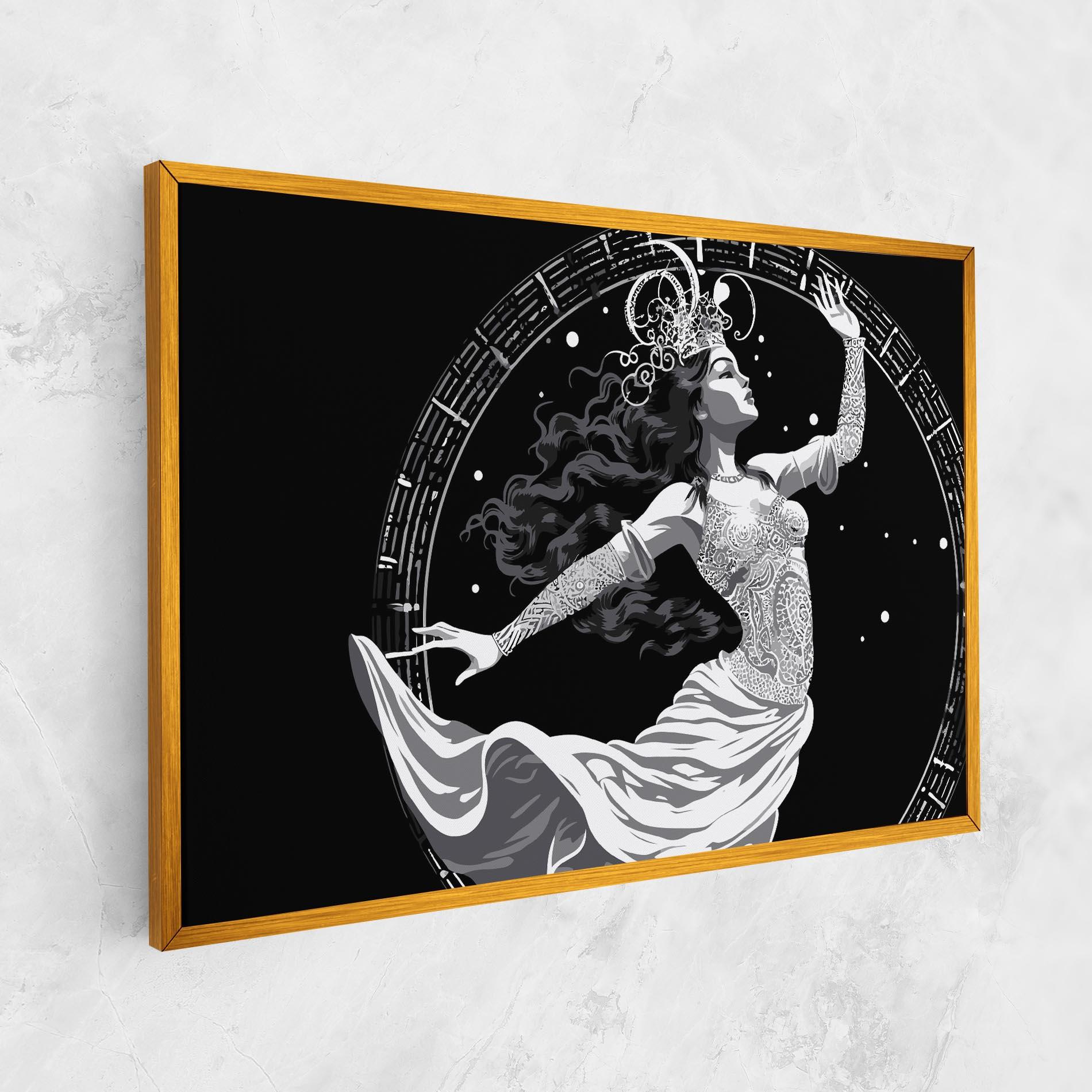 Tablou Canvas Beautiful Witch mockup 1