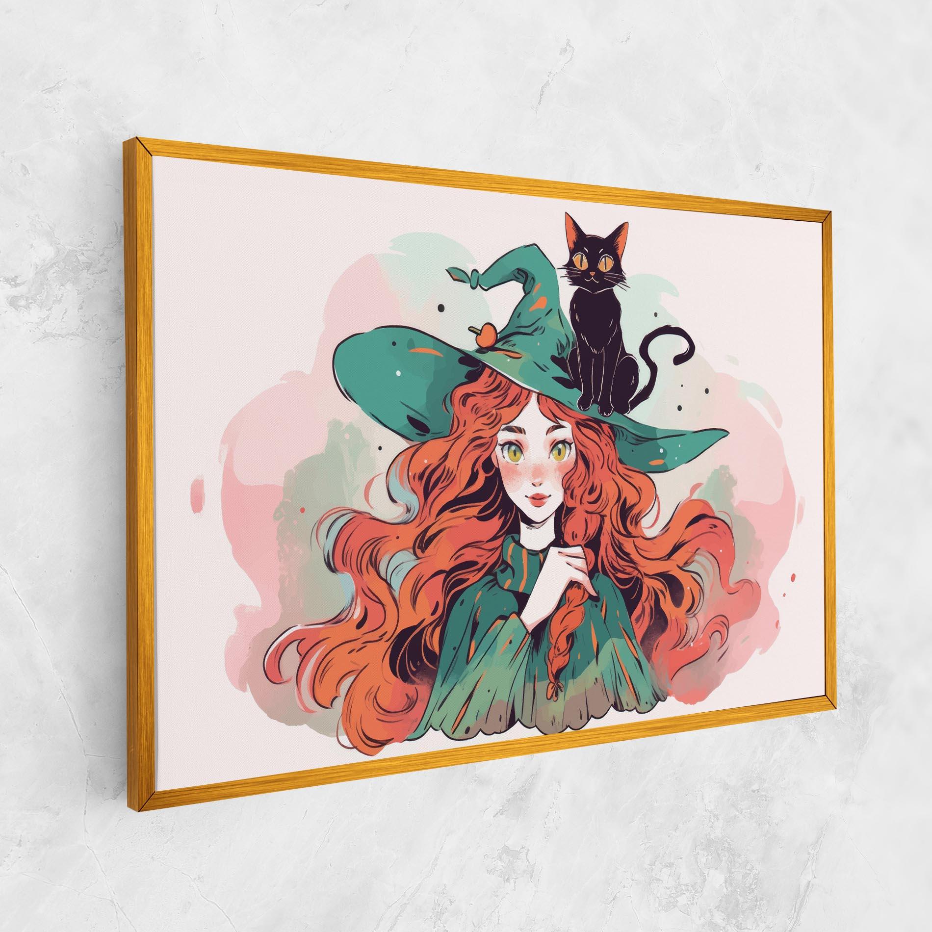 Tablou Canvas Red Air Witch mockup 1