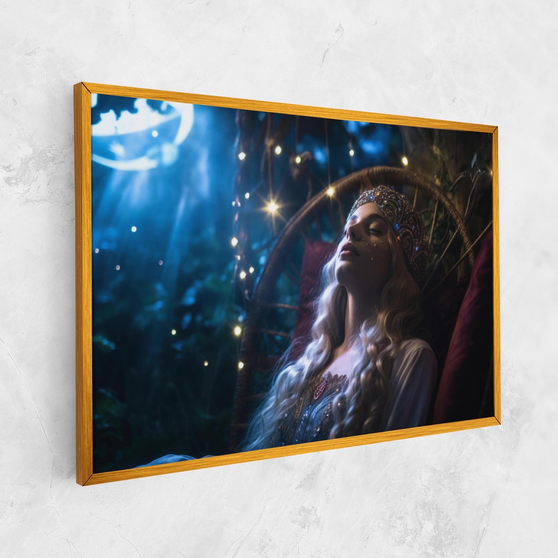 Tablou Canvas Witch Sleeping mockup 1