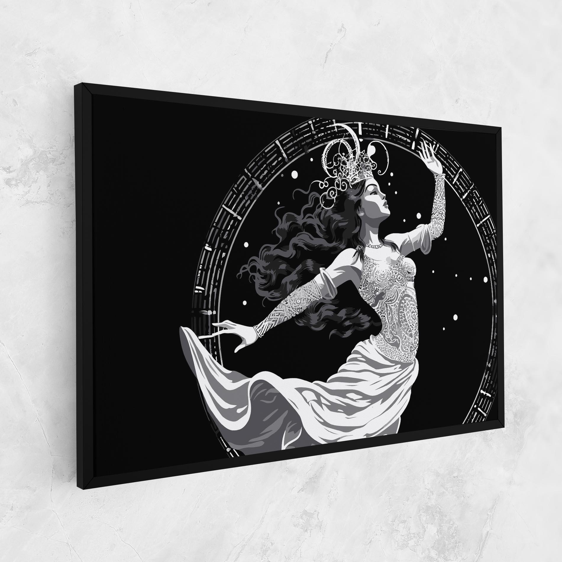 Tablou Canvas Beautiful Witch mockup 1