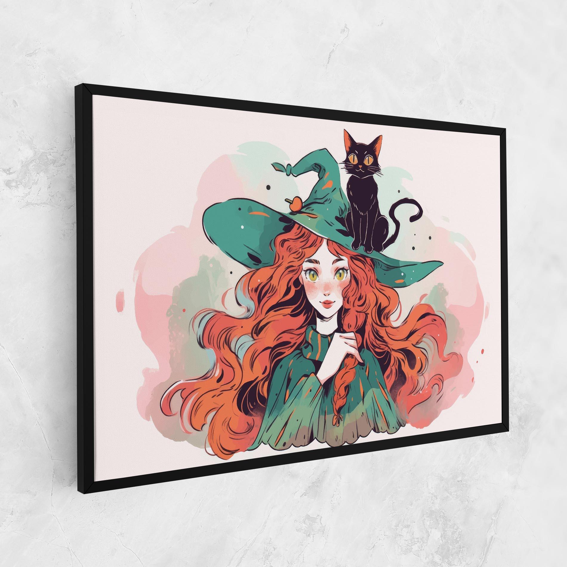 Tablou Canvas Red Air Witch mockup 1