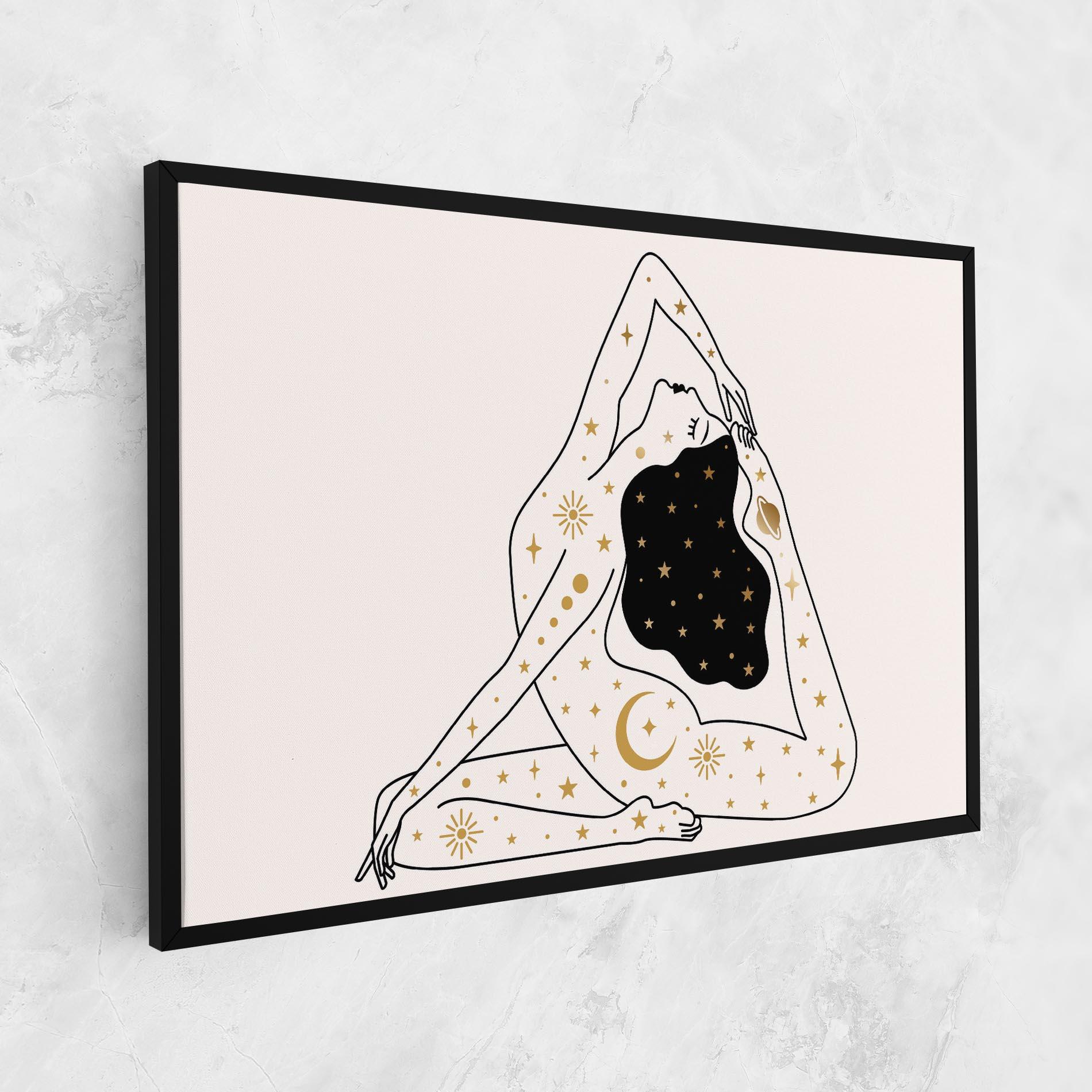 Tablou Canvas Stars Witch mockup 1